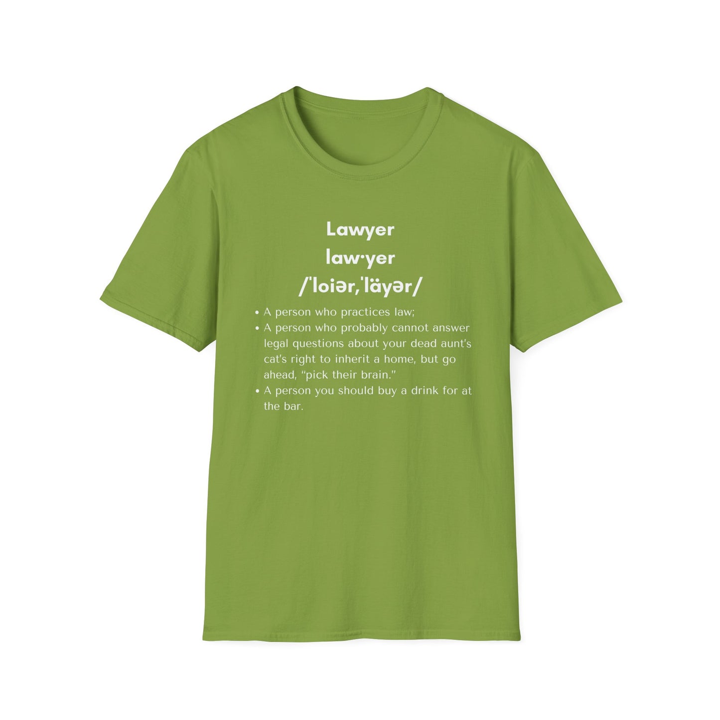 Definition of Lawyer - Unisex T-Shirt