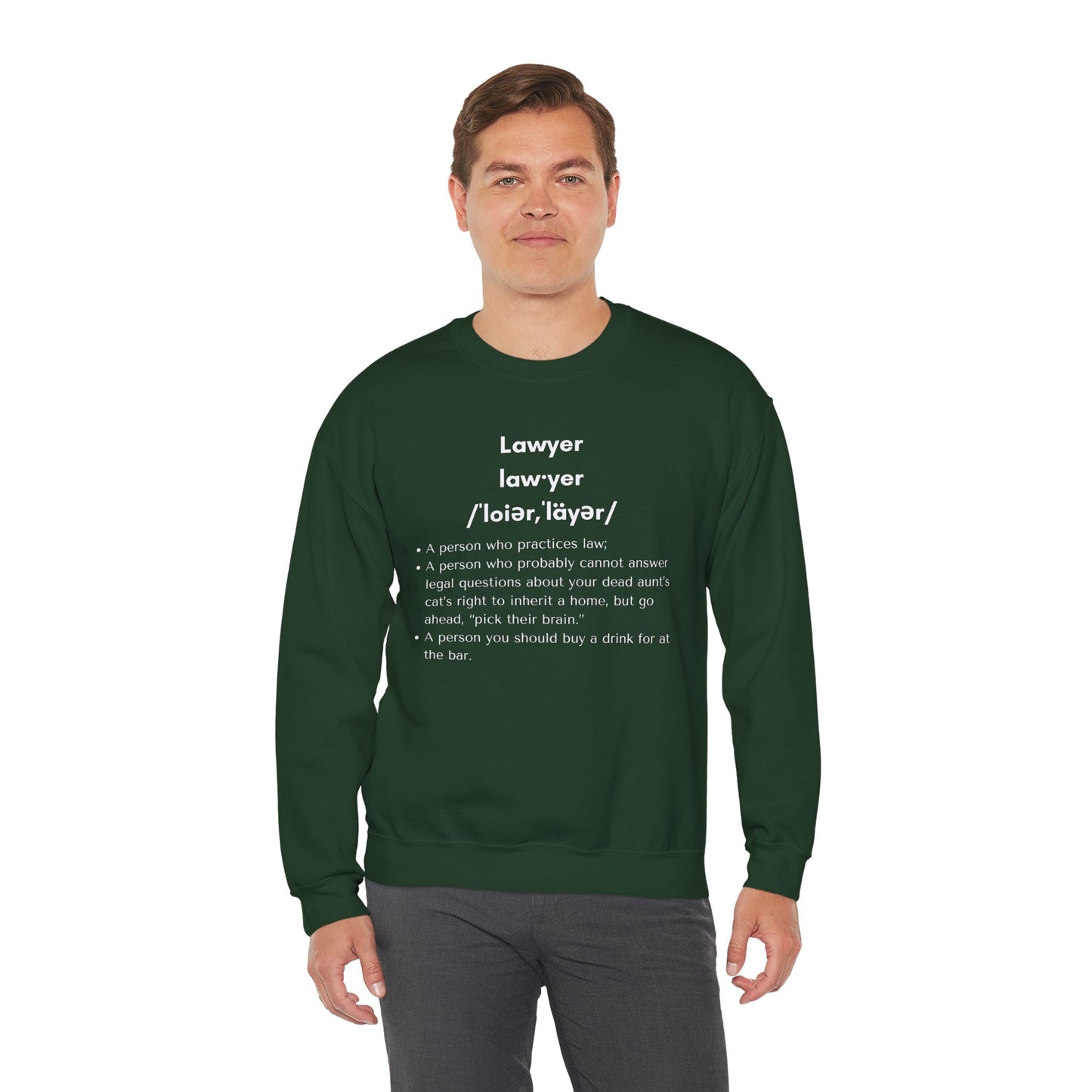 Definition of Lawyer - Sweatshirt