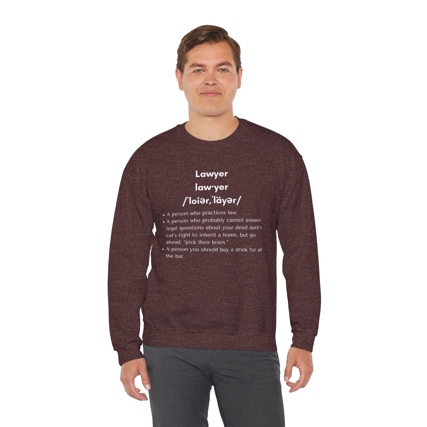 Definition of Lawyer - Sweatshirt