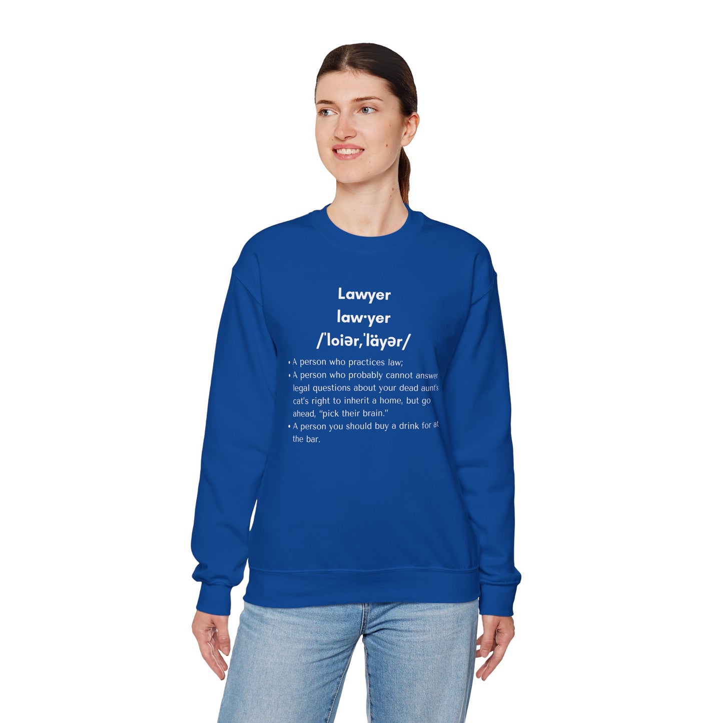 Definition of Lawyer - Sweatshirt