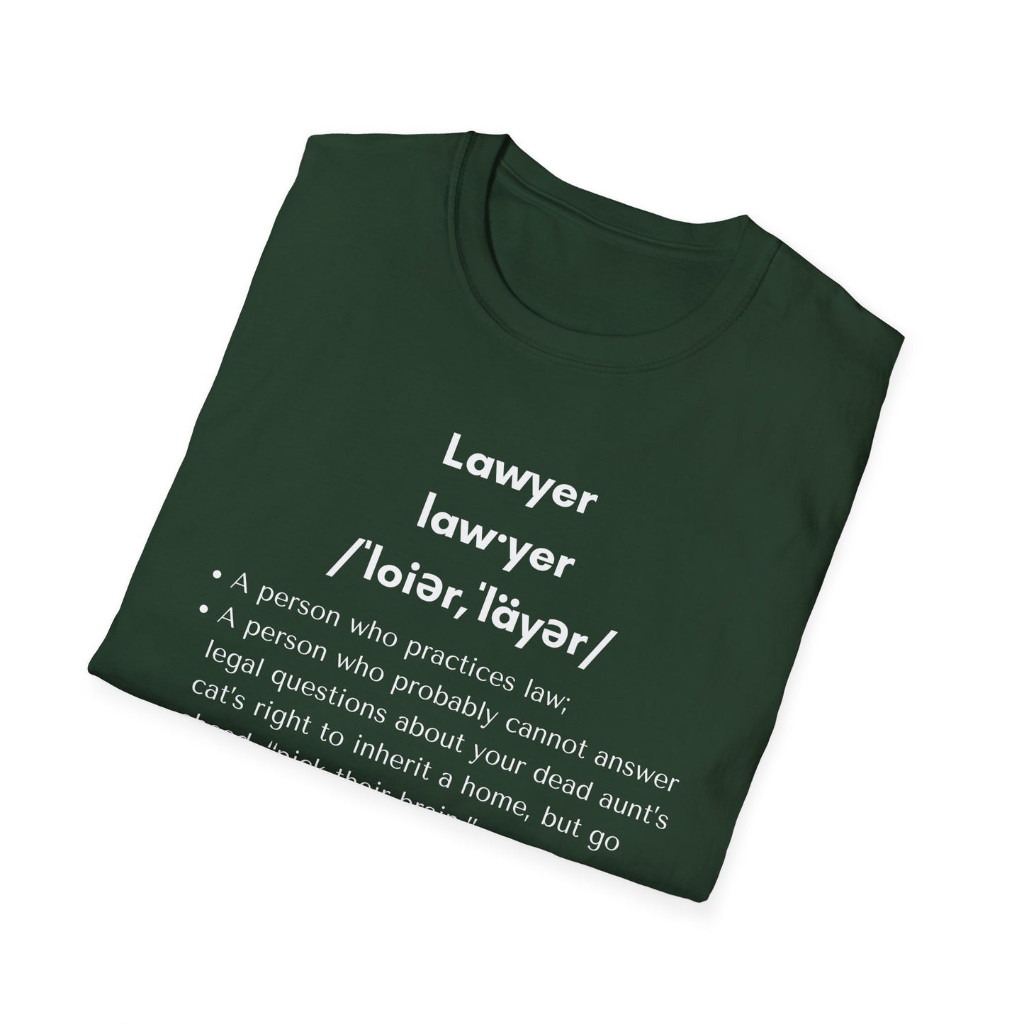 Definition of Lawyer - Unisex T-Shirt