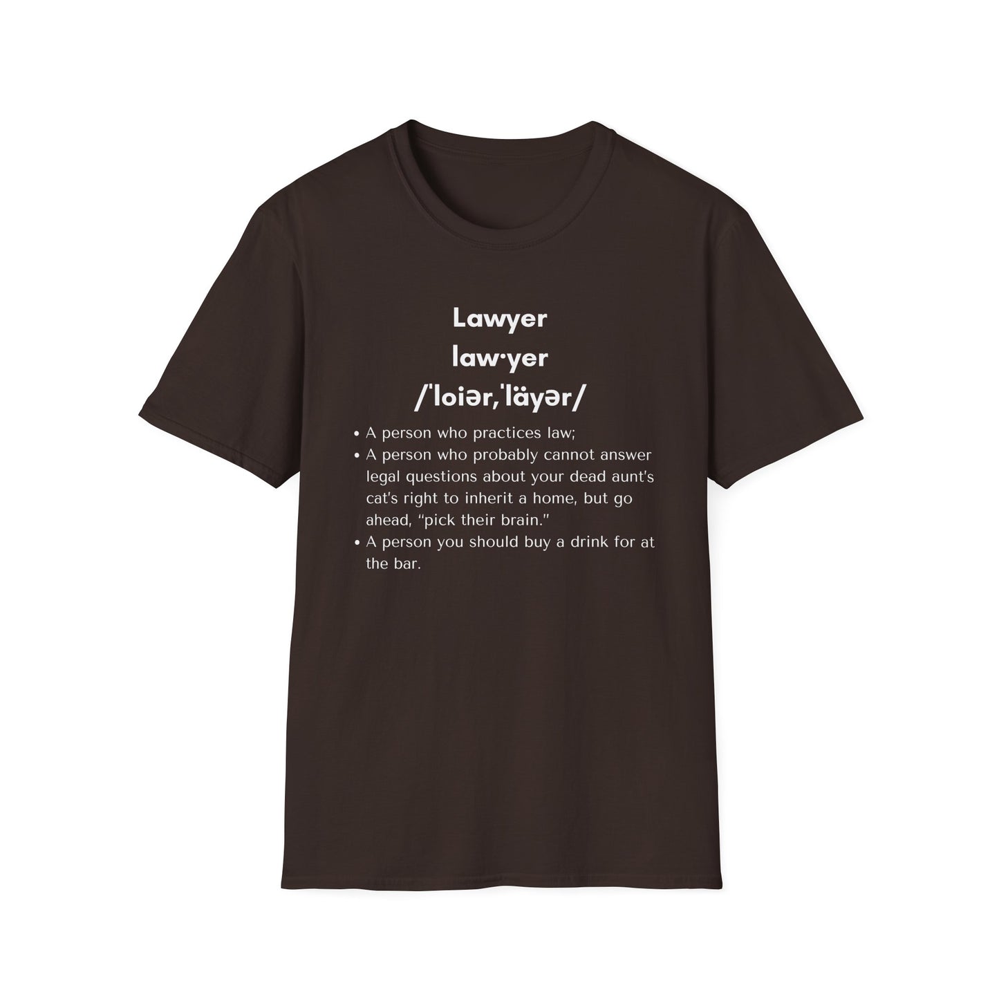 Definition of Lawyer - Unisex T-Shirt