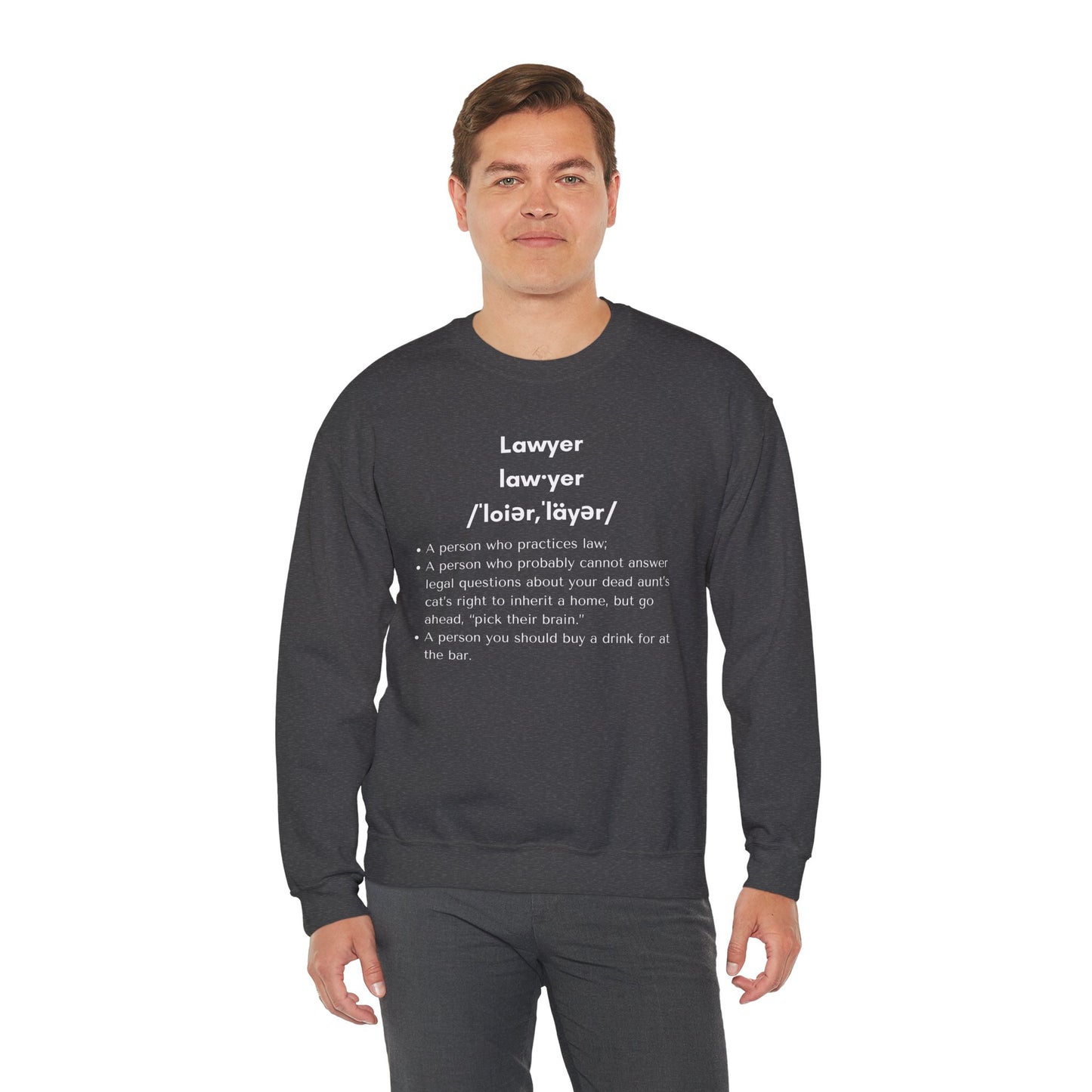Definition of Lawyer - Sweatshirt