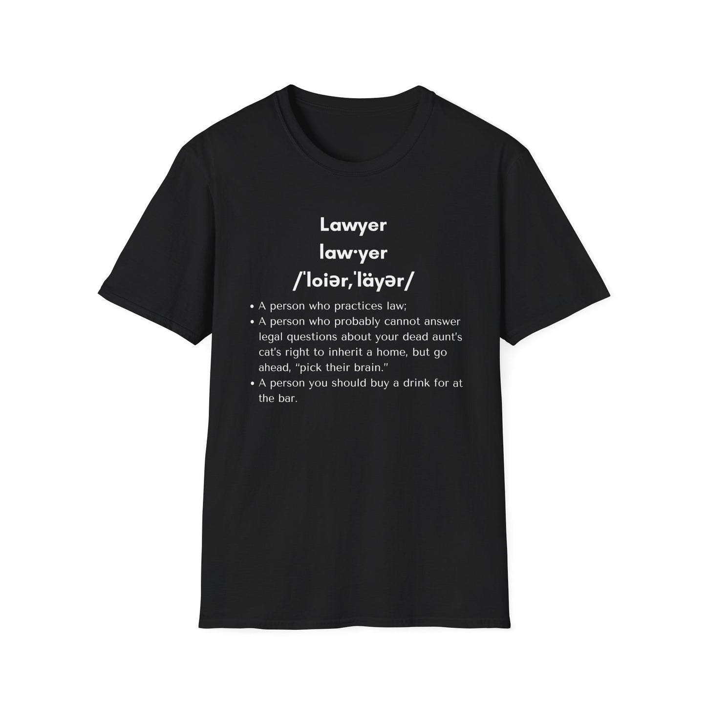 Definition of Lawyer - Unisex T-Shirt