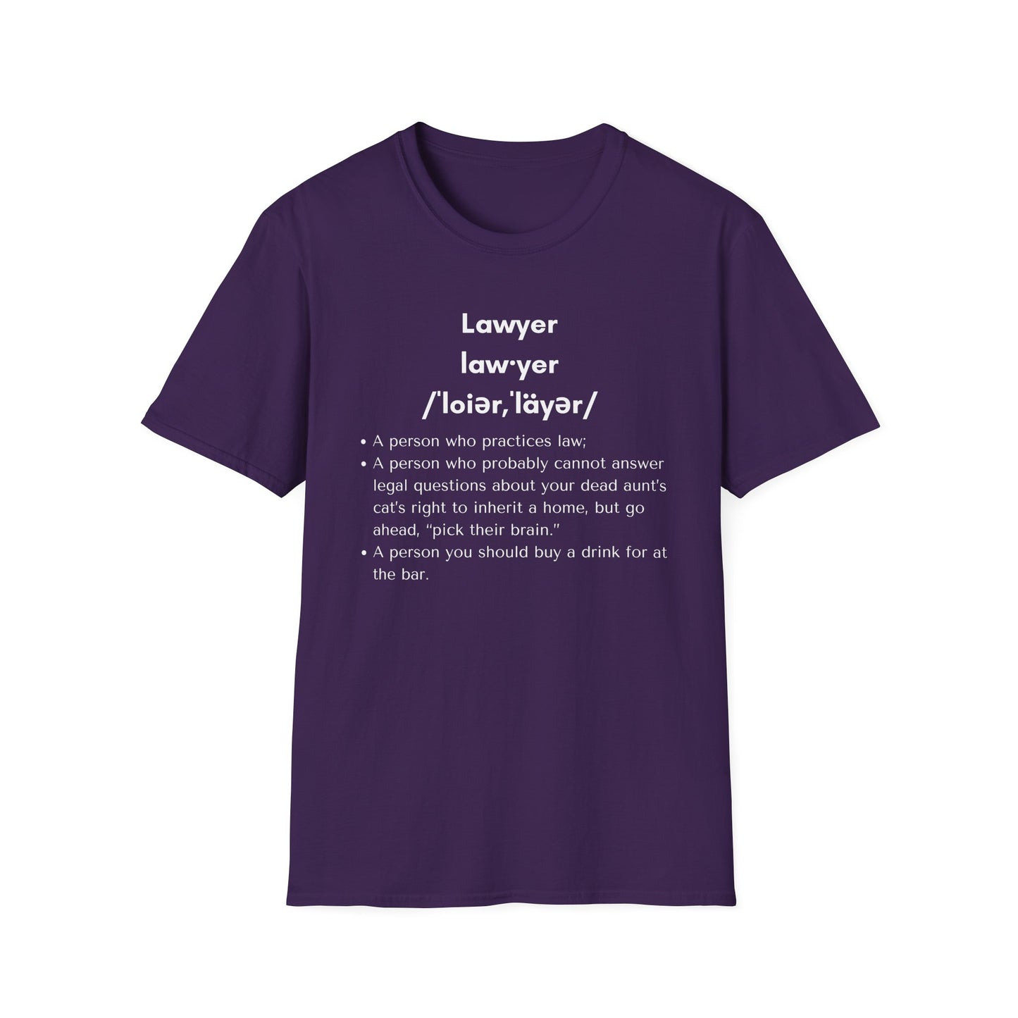 Definition of Lawyer - Unisex T-Shirt