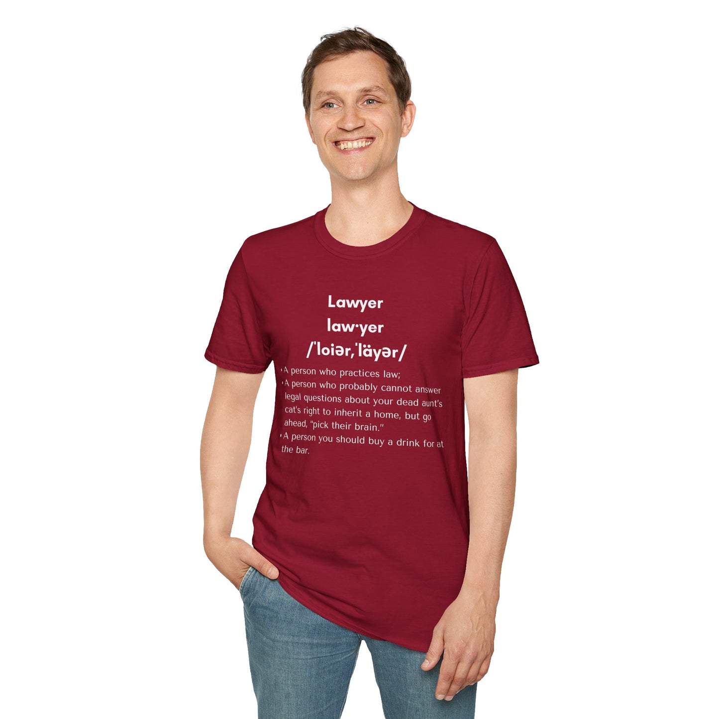 Definition of Lawyer - Unisex T-Shirt