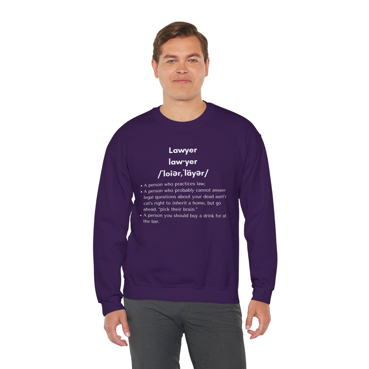 Definition of Lawyer - Sweatshirt