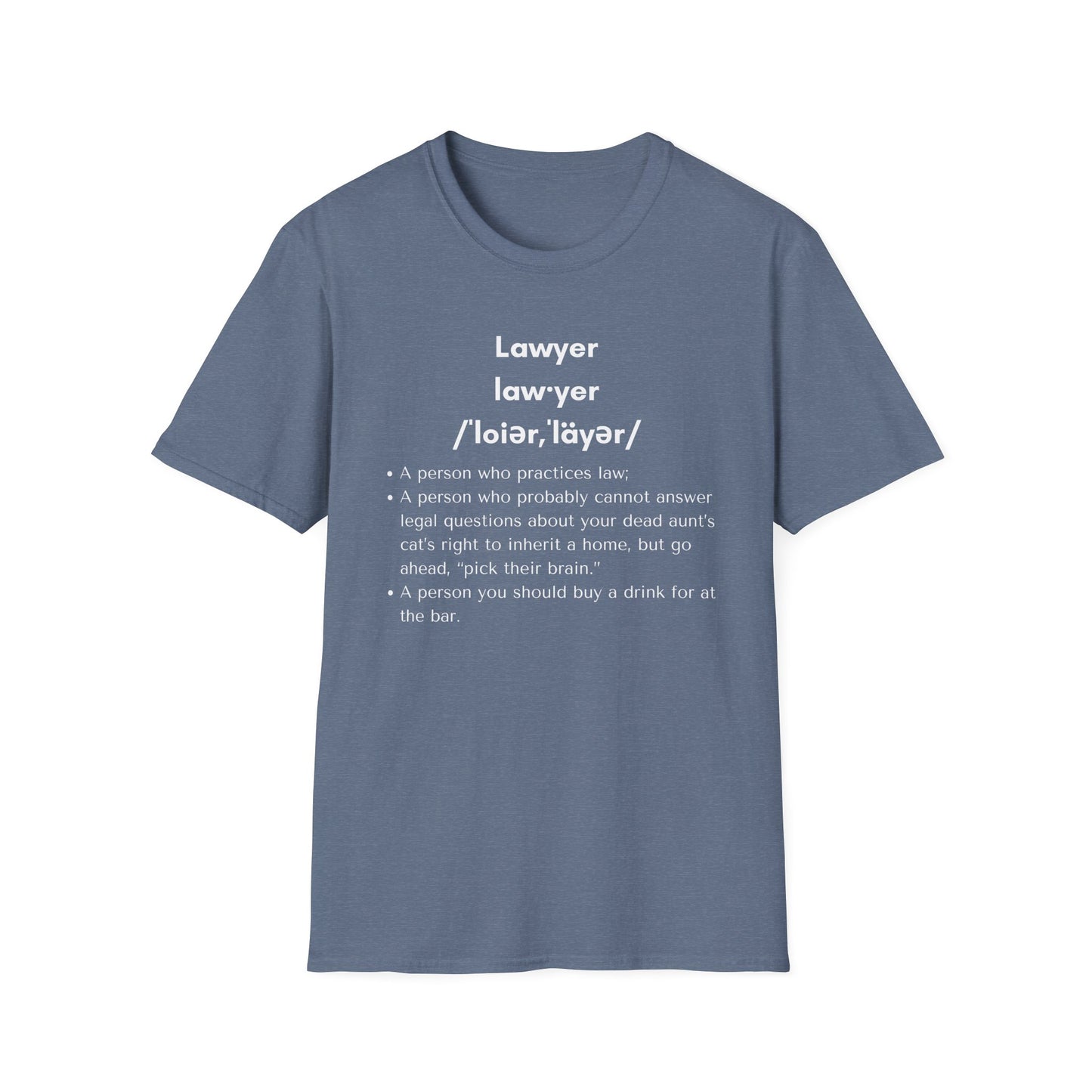 Definition of Lawyer - Unisex T-Shirt
