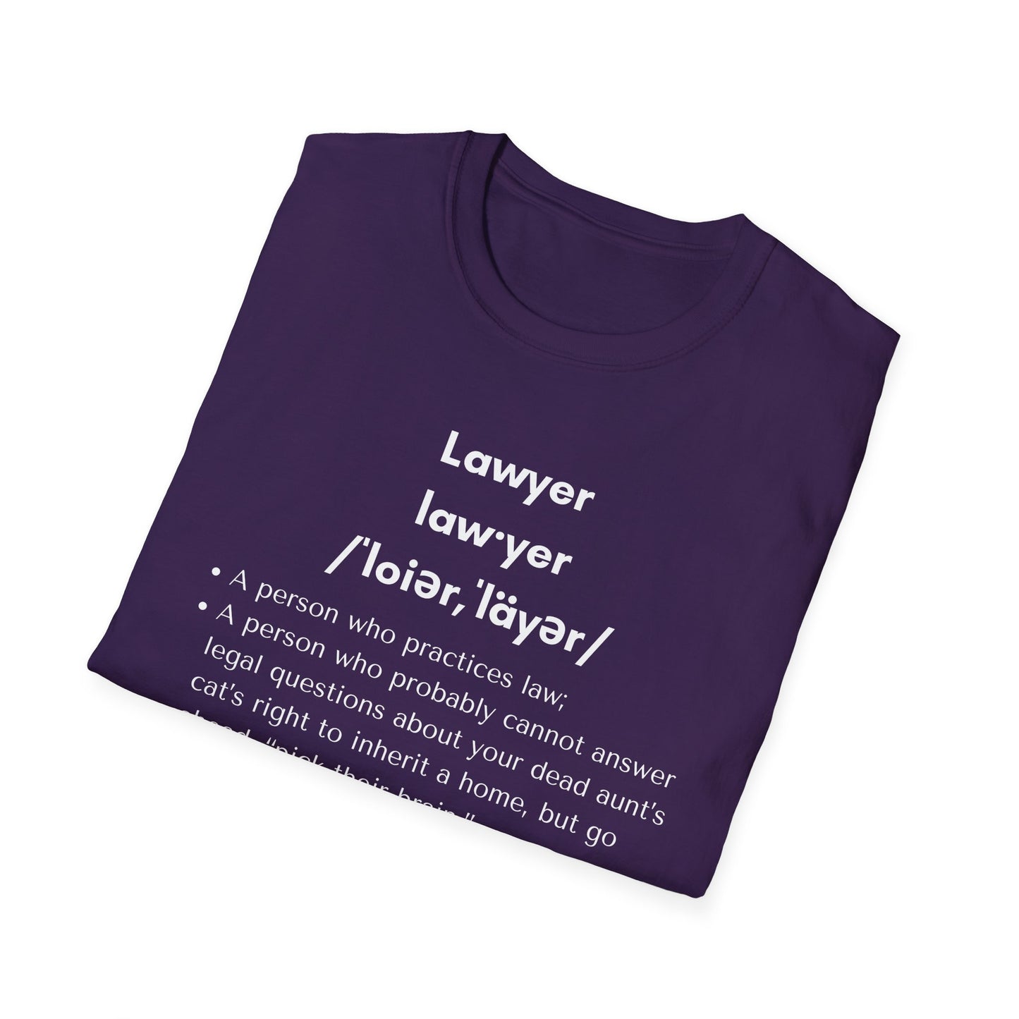 Definition of Lawyer - Unisex T-Shirt