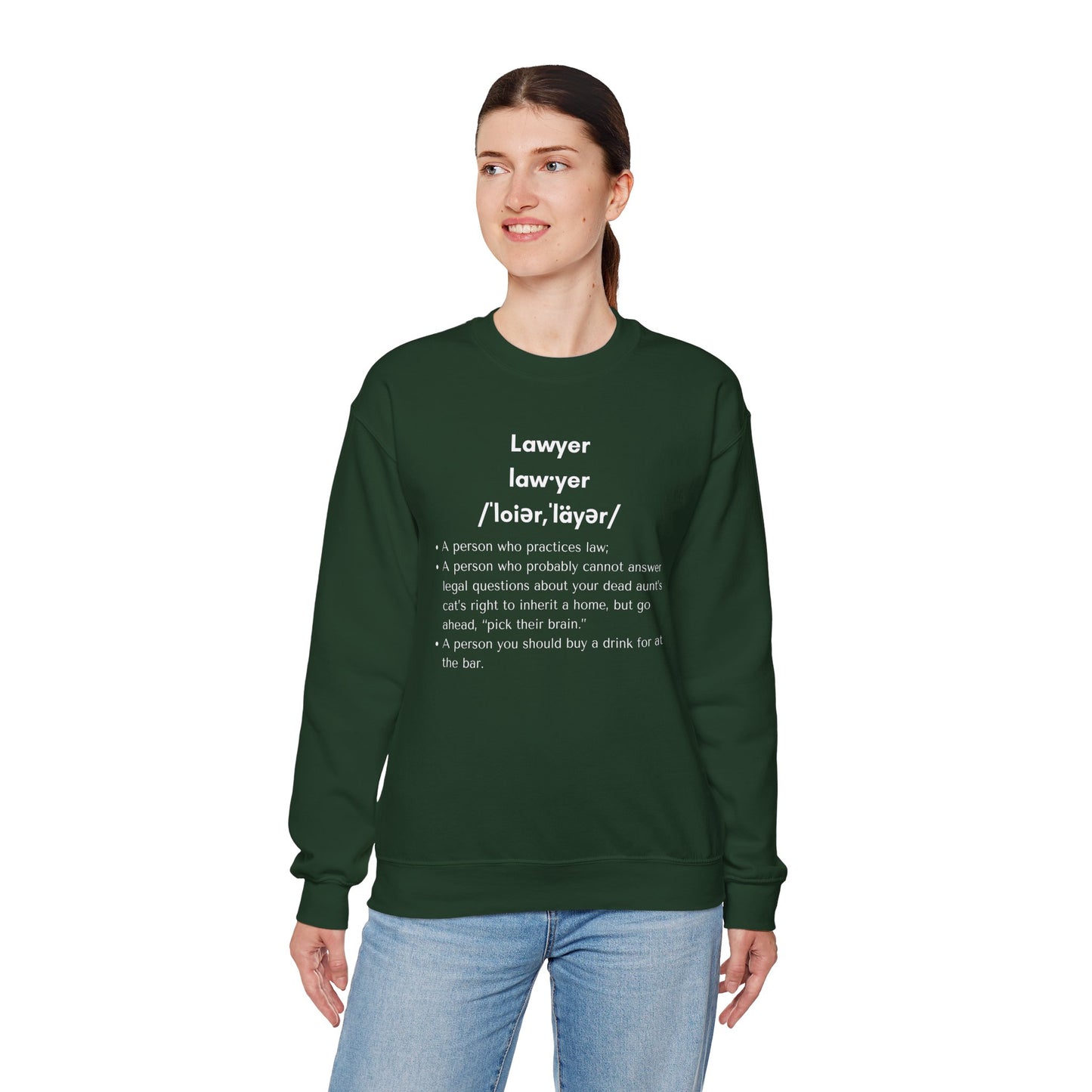 Definition of Lawyer - Sweatshirt
