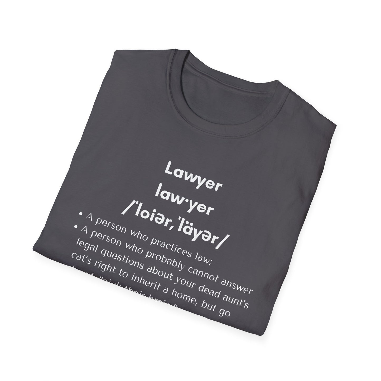 Definition of Lawyer - Unisex T-Shirt