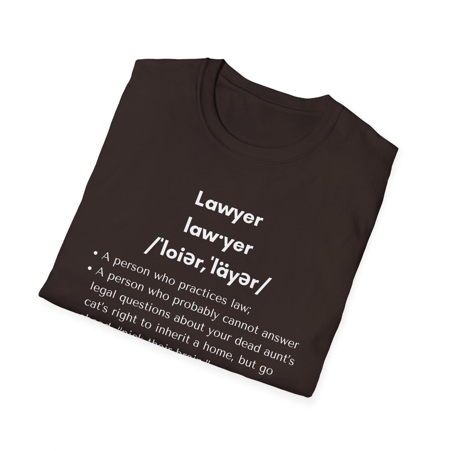Definition of Lawyer - Unisex T-Shirt