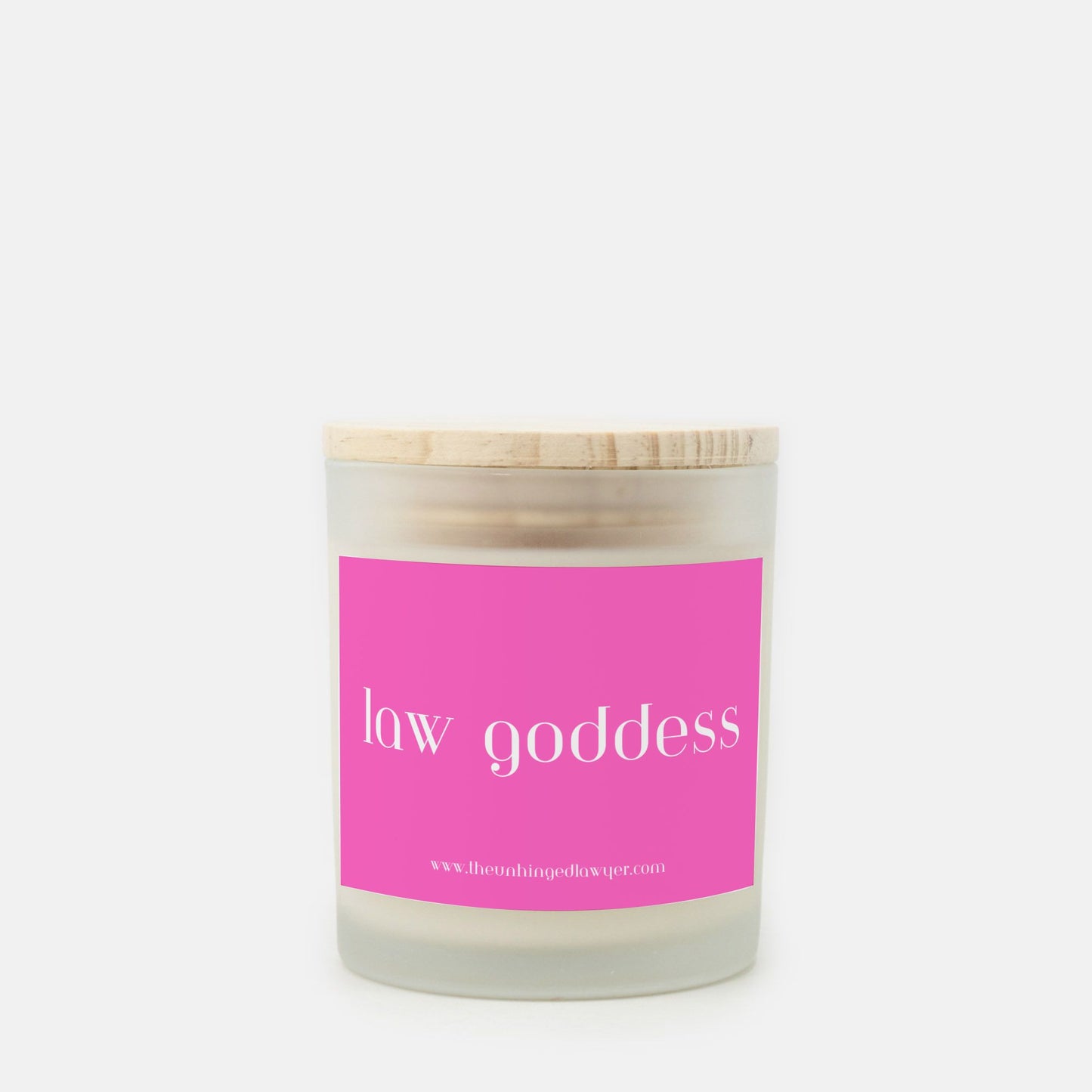 Law goddess candle