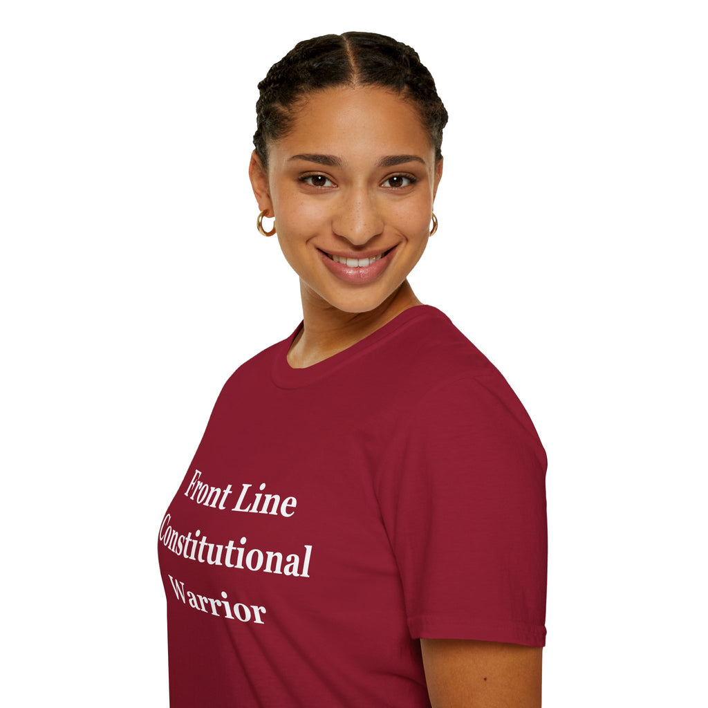 Front Line Constitutional Warrior - Unisex T-Shirt