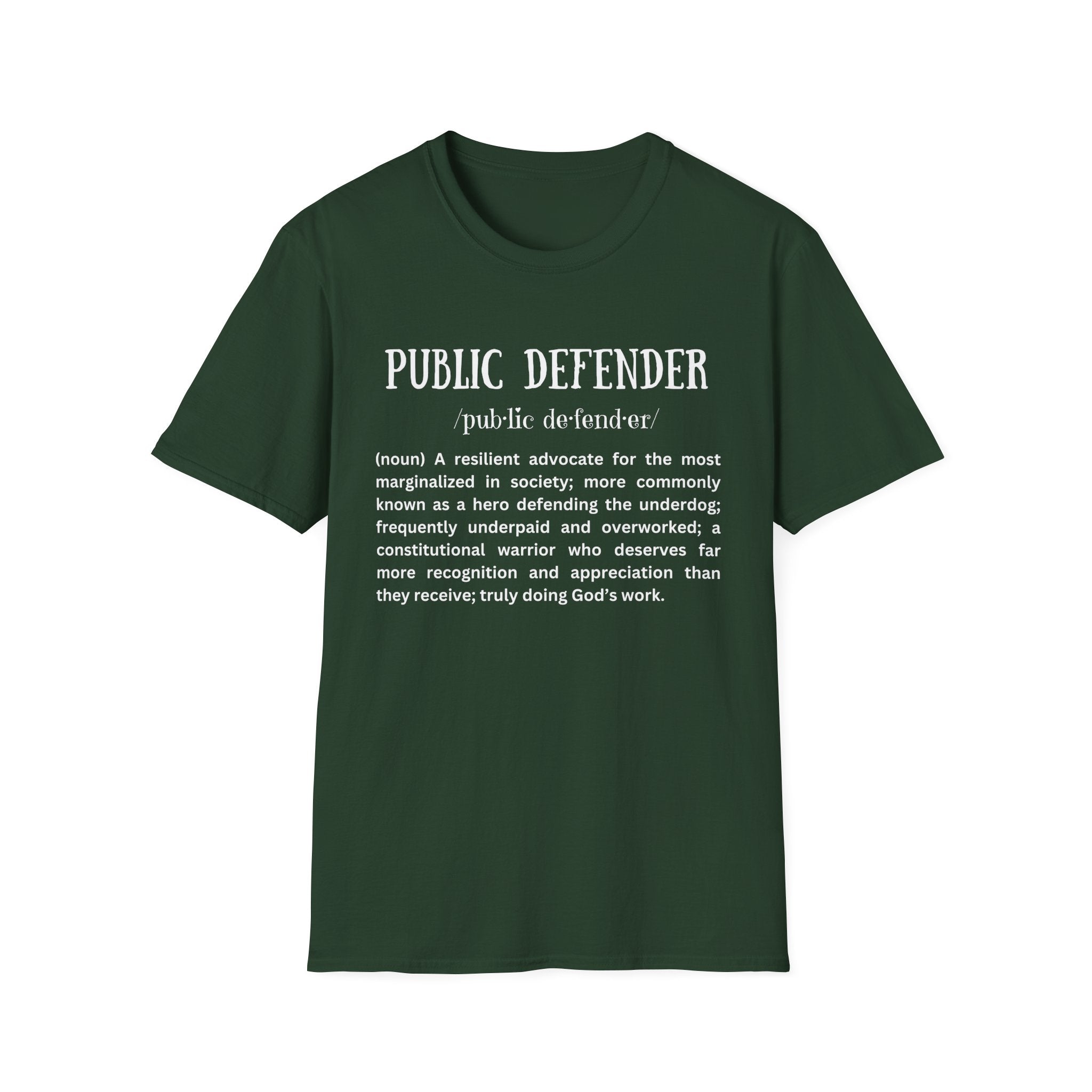 Definition of Public Defender - Unisex T-Shirt