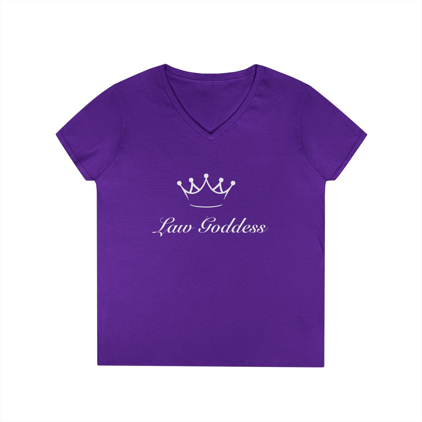 Law Goddess - Ladies' V-Neck T-Shirt