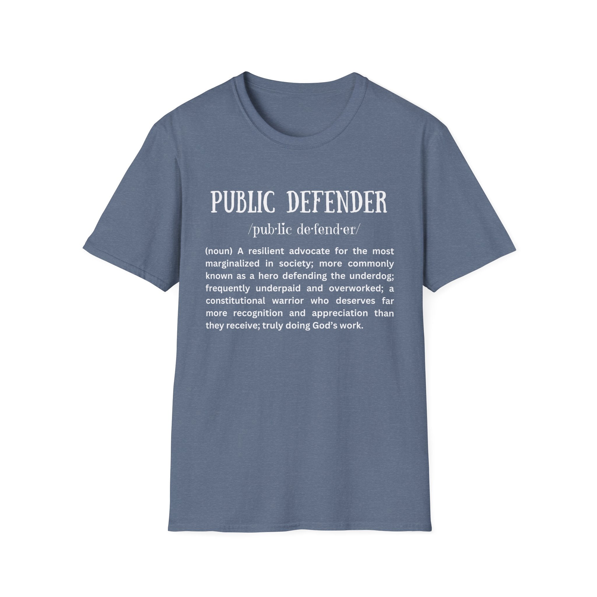 Definition of Public Defender - Unisex T-Shirt