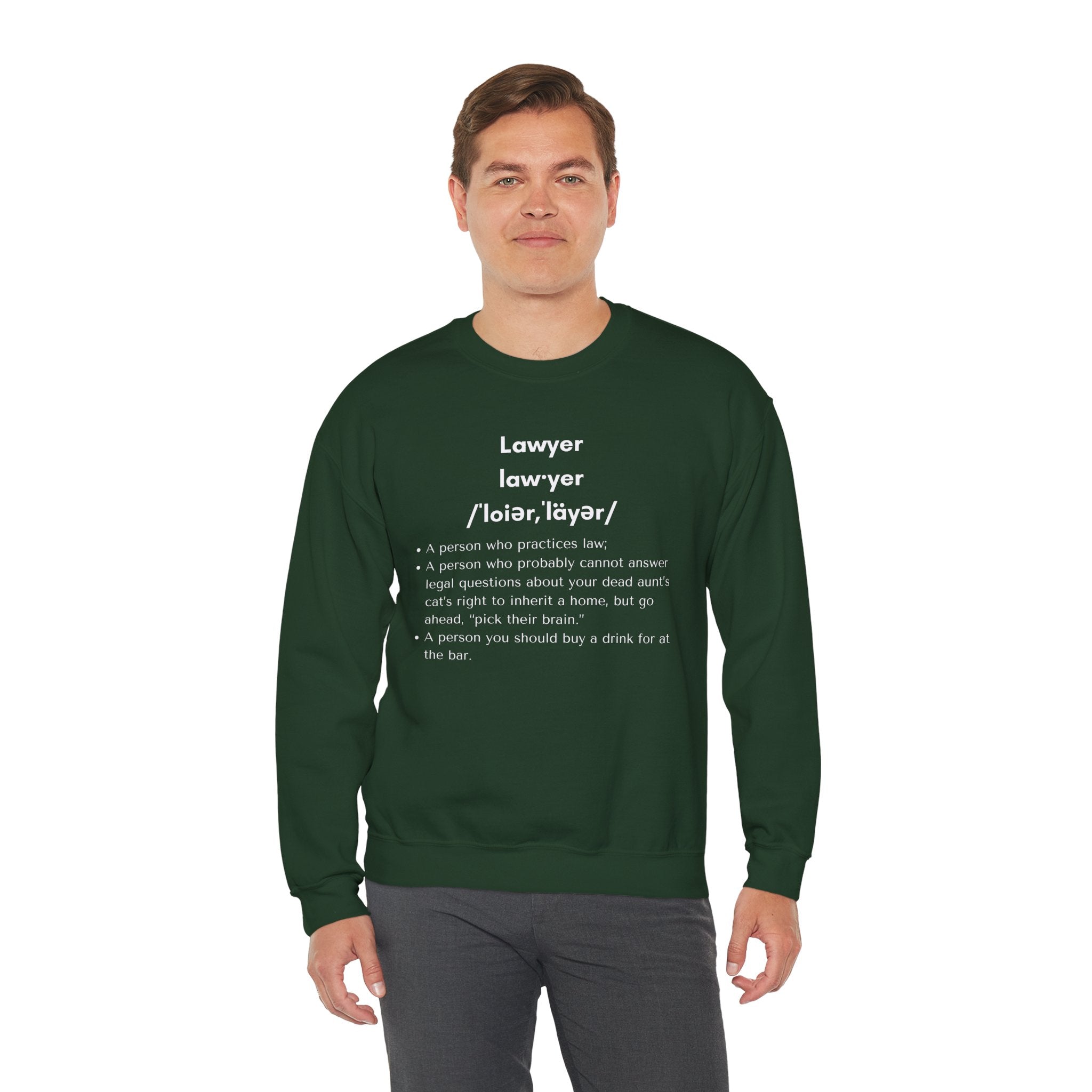 Definition of Lawyer - Sweatshirt