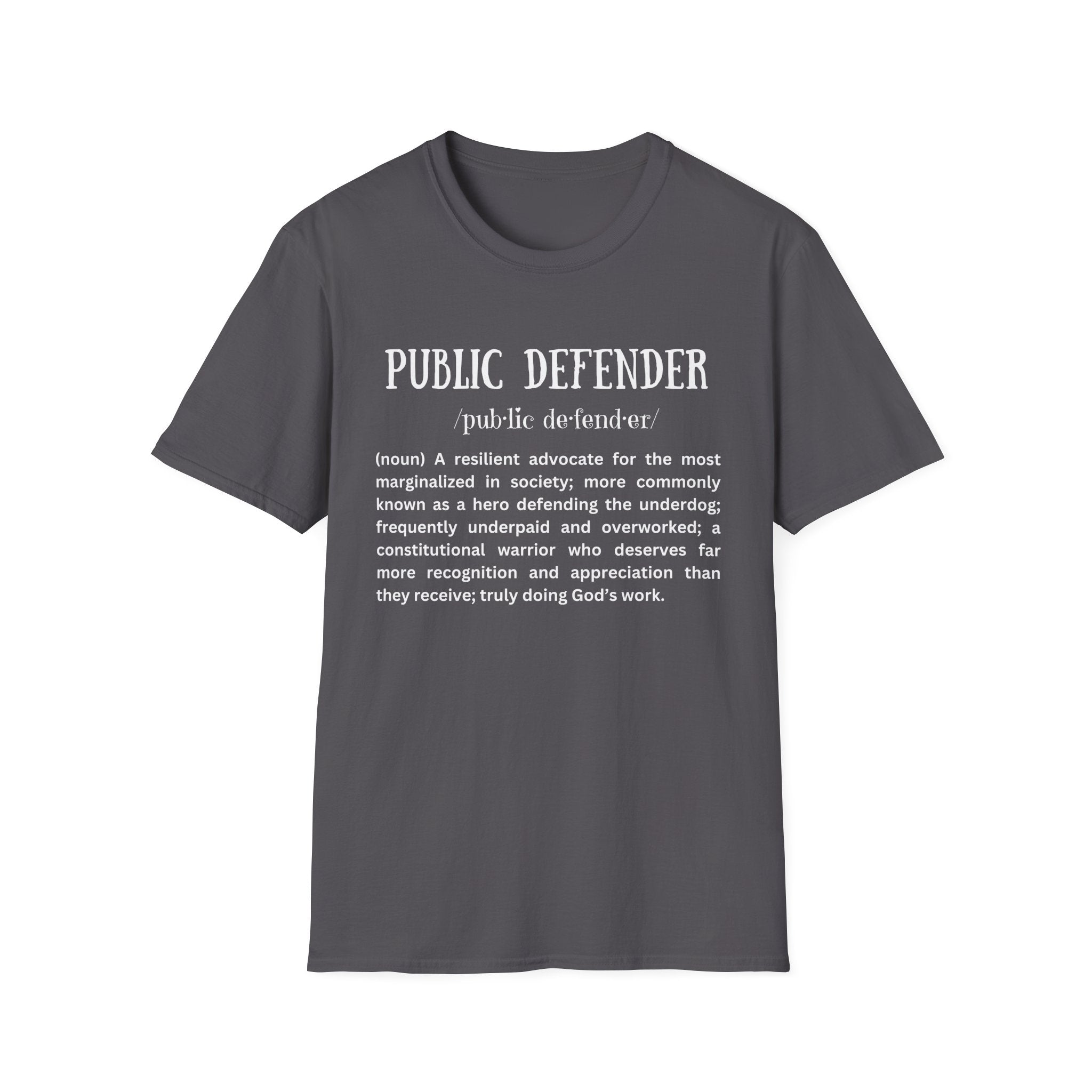 Definition of Public Defender - Unisex T-Shirt
