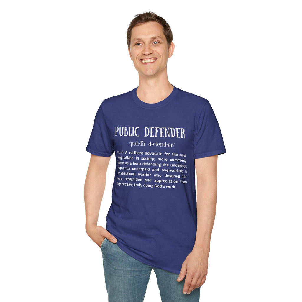 Definition of Public Defender - Unisex T-Shirt