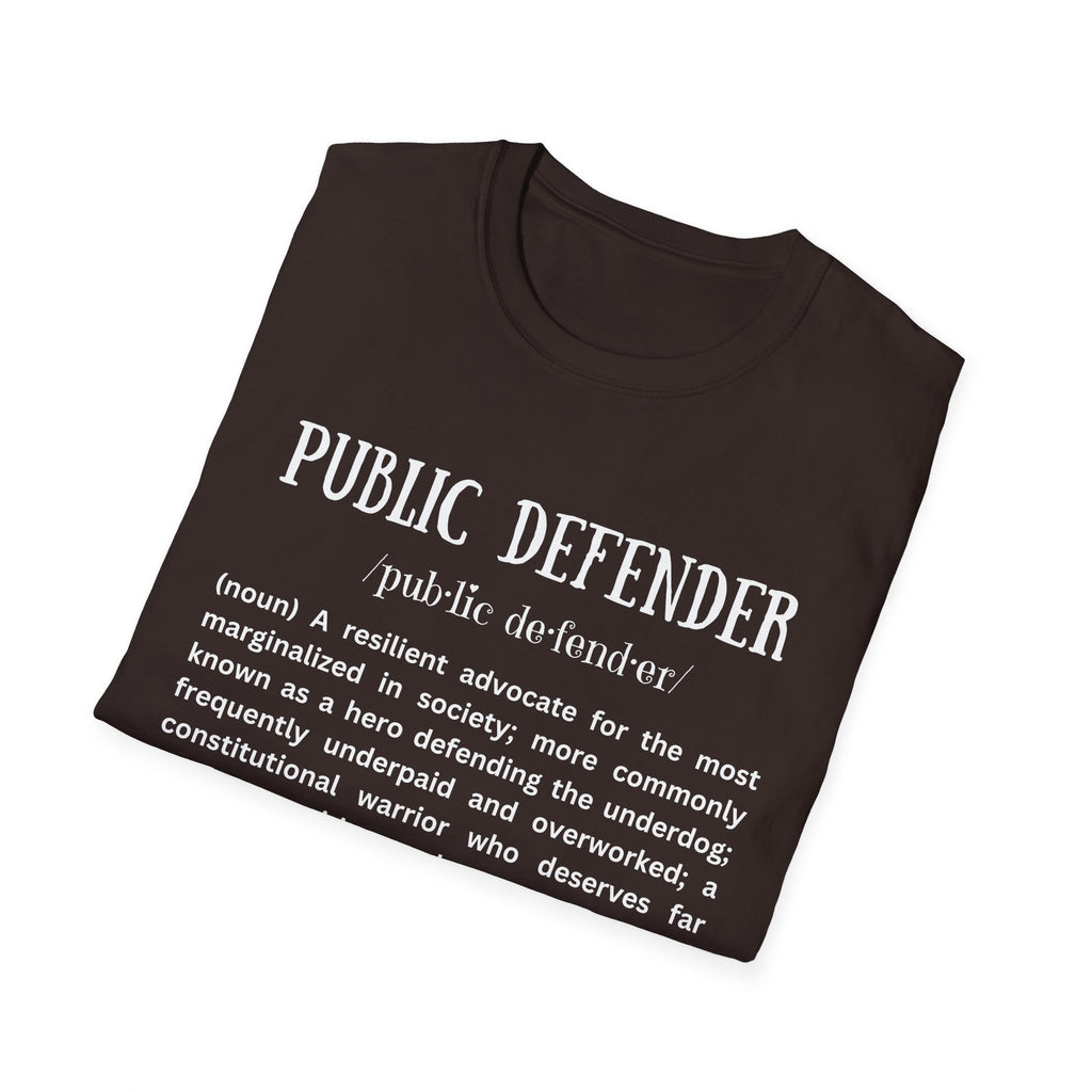 Definition of Public Defender - Unisex T-Shirt