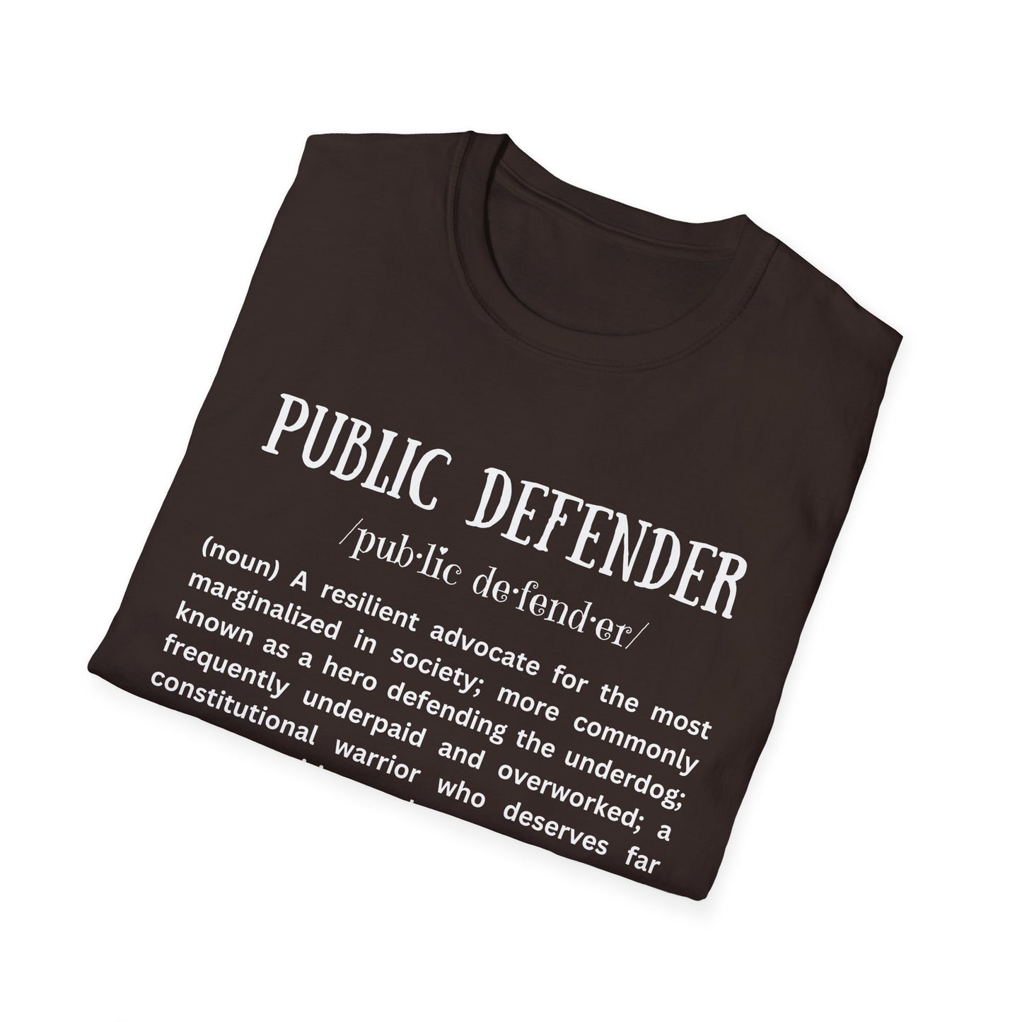 Definition of Public Defender - Unisex T-Shirt