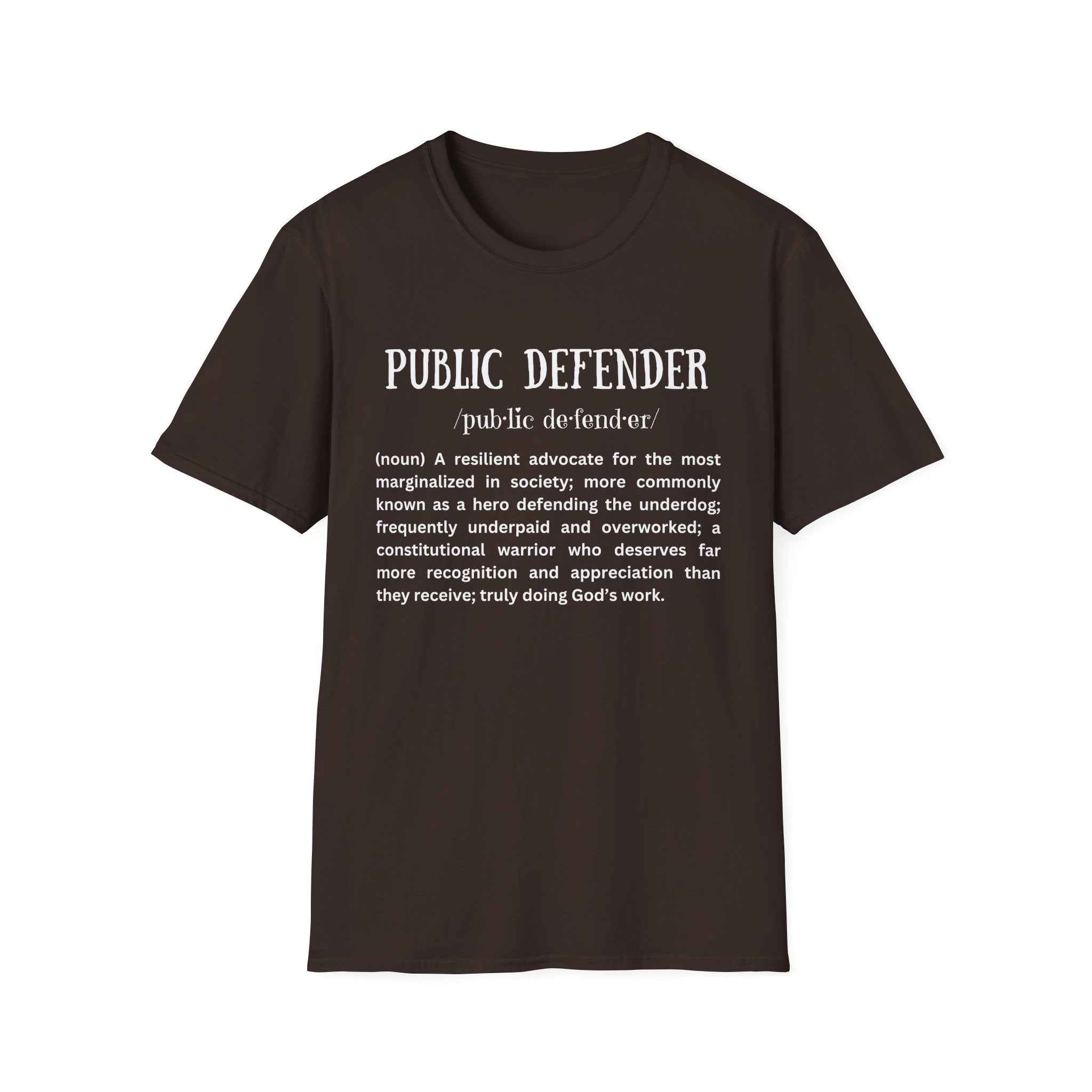 Definition of Public Defender - Unisex T-Shirt