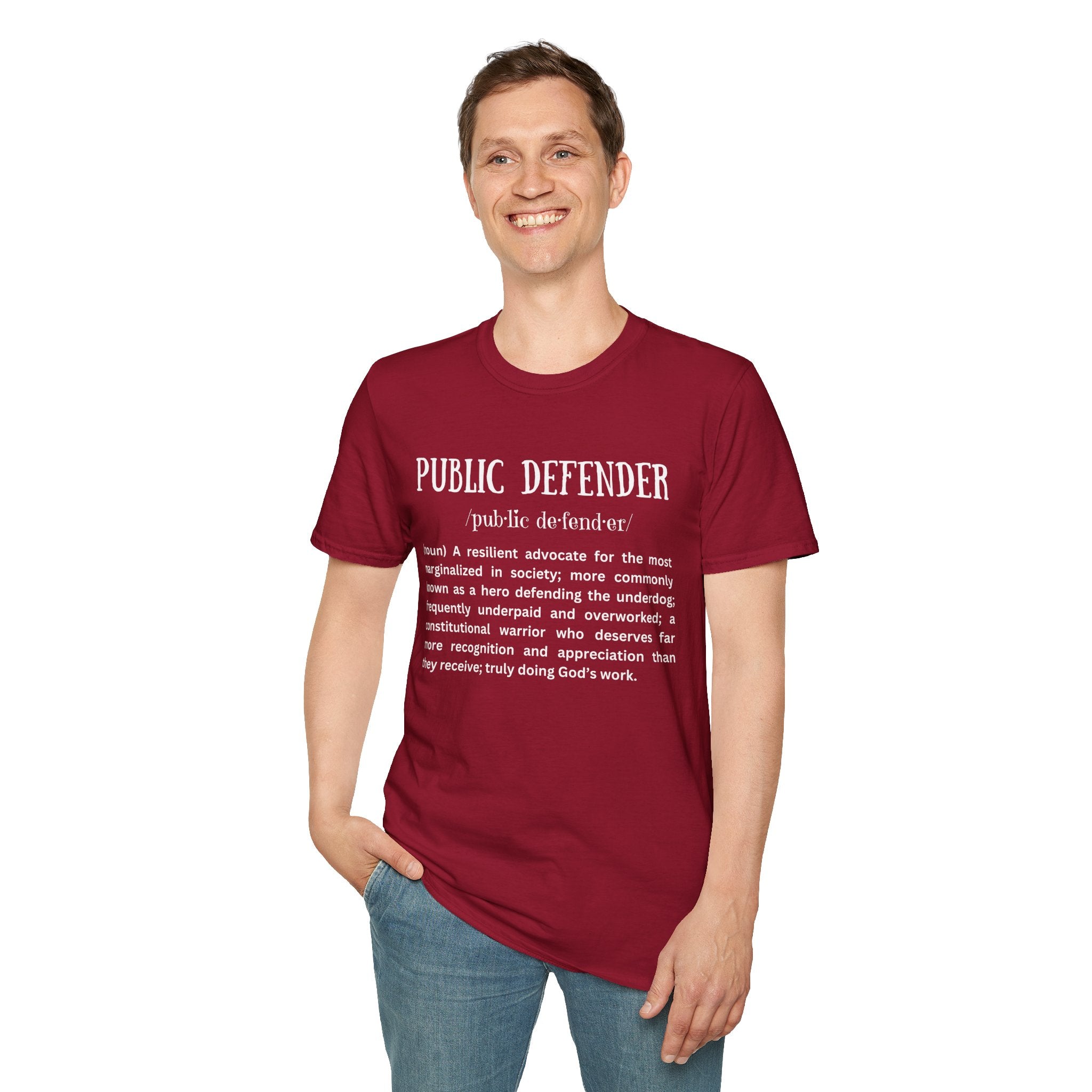 Definition of Public Defender - Unisex T-Shirt