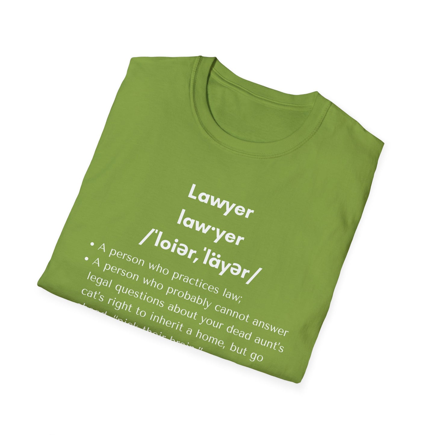 Definition of Lawyer - Unisex T-Shirt