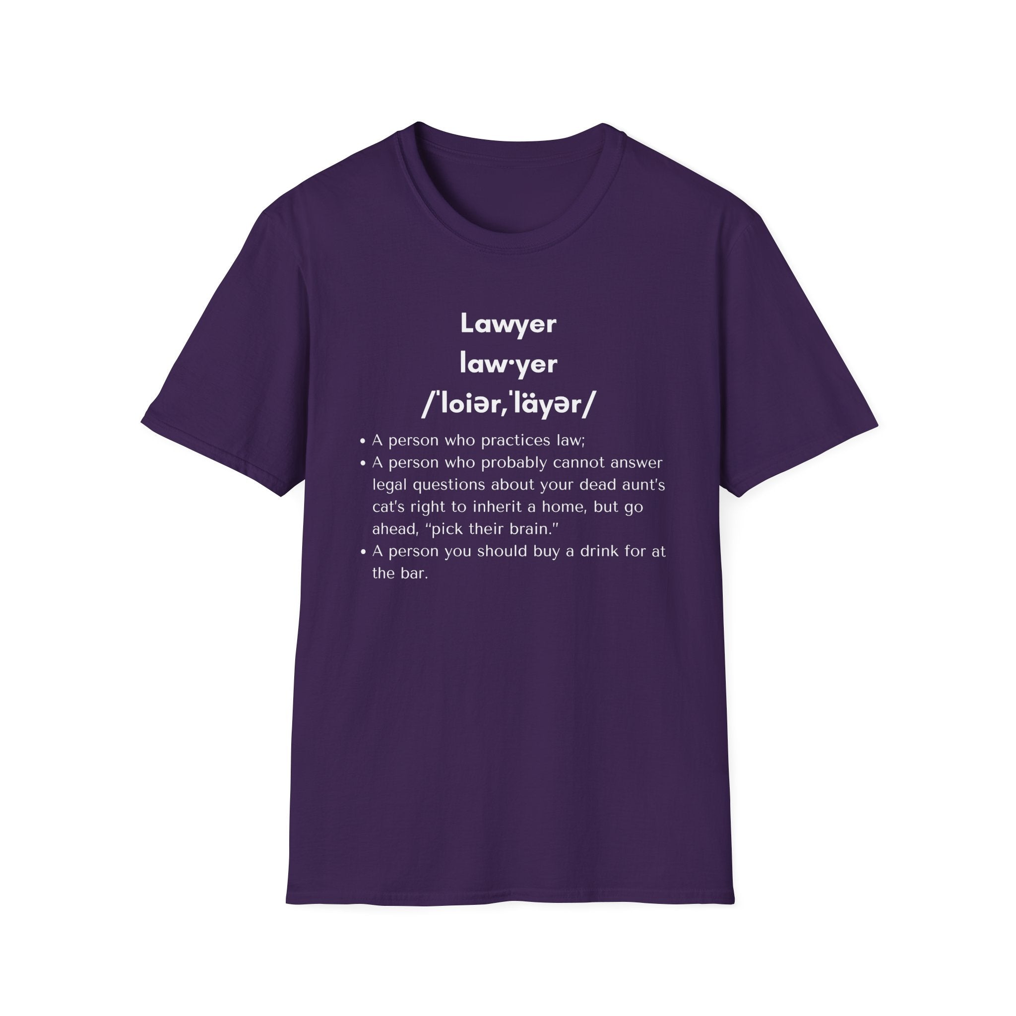 Definition of Lawyer - Unisex T-Shirt