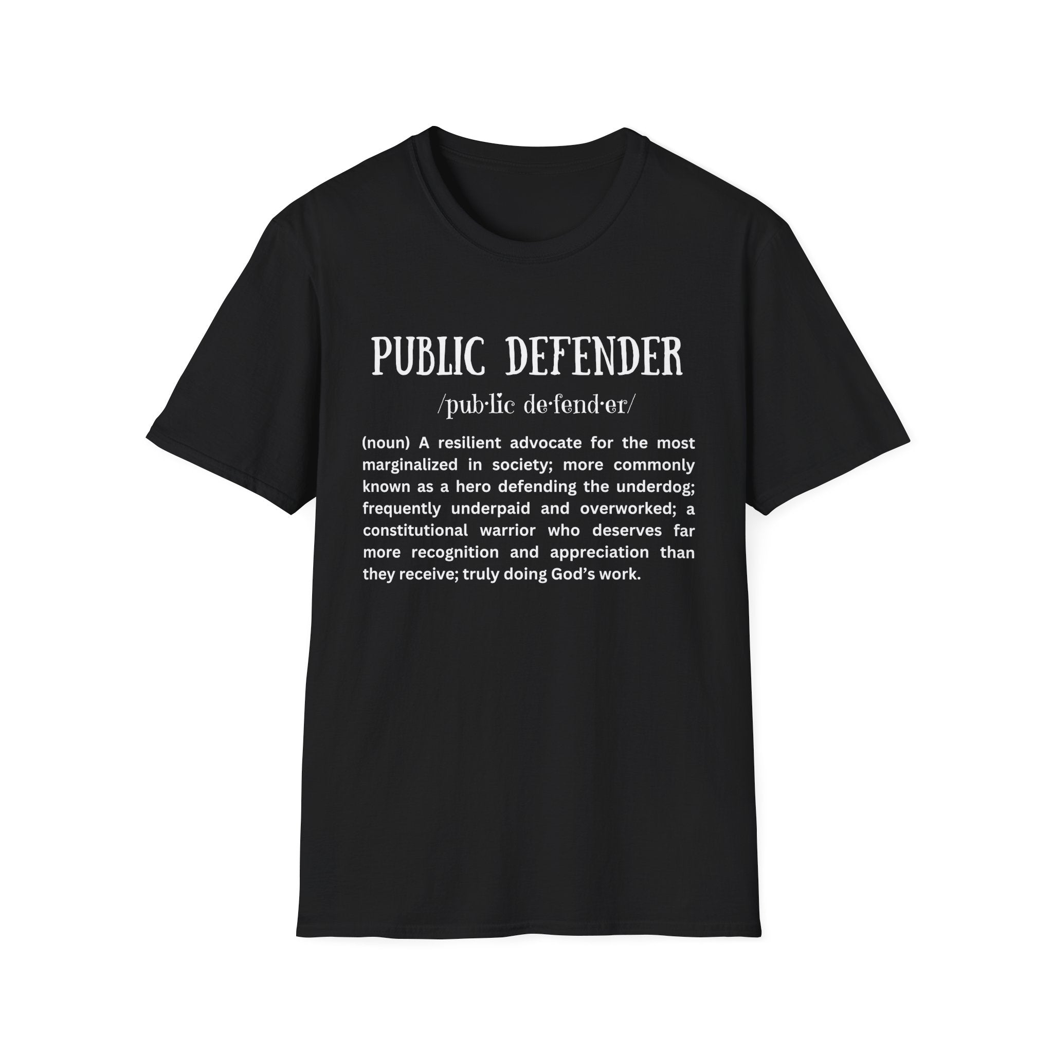 Definition of Public Defender - Unisex T-Shirt