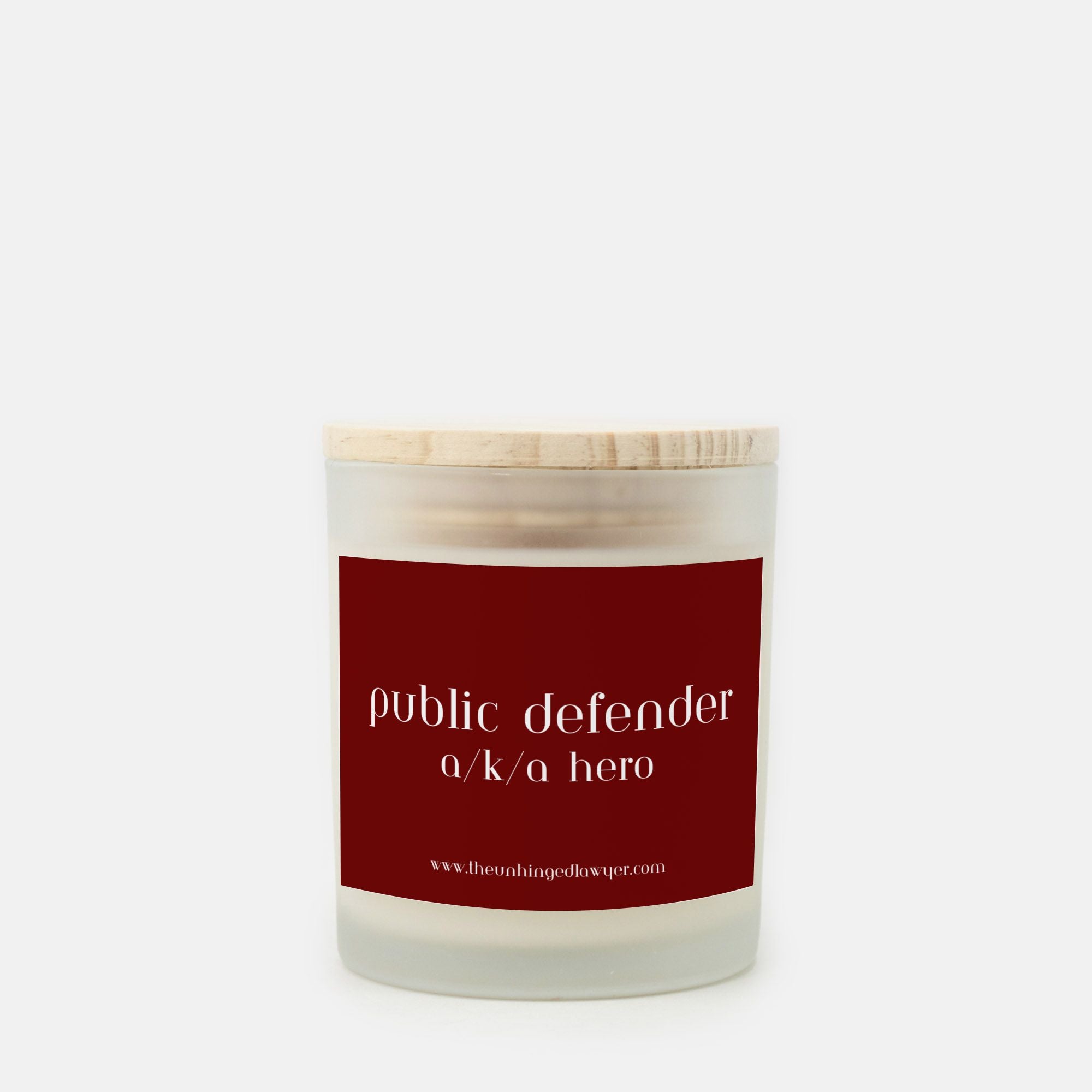 Public defender hero candle