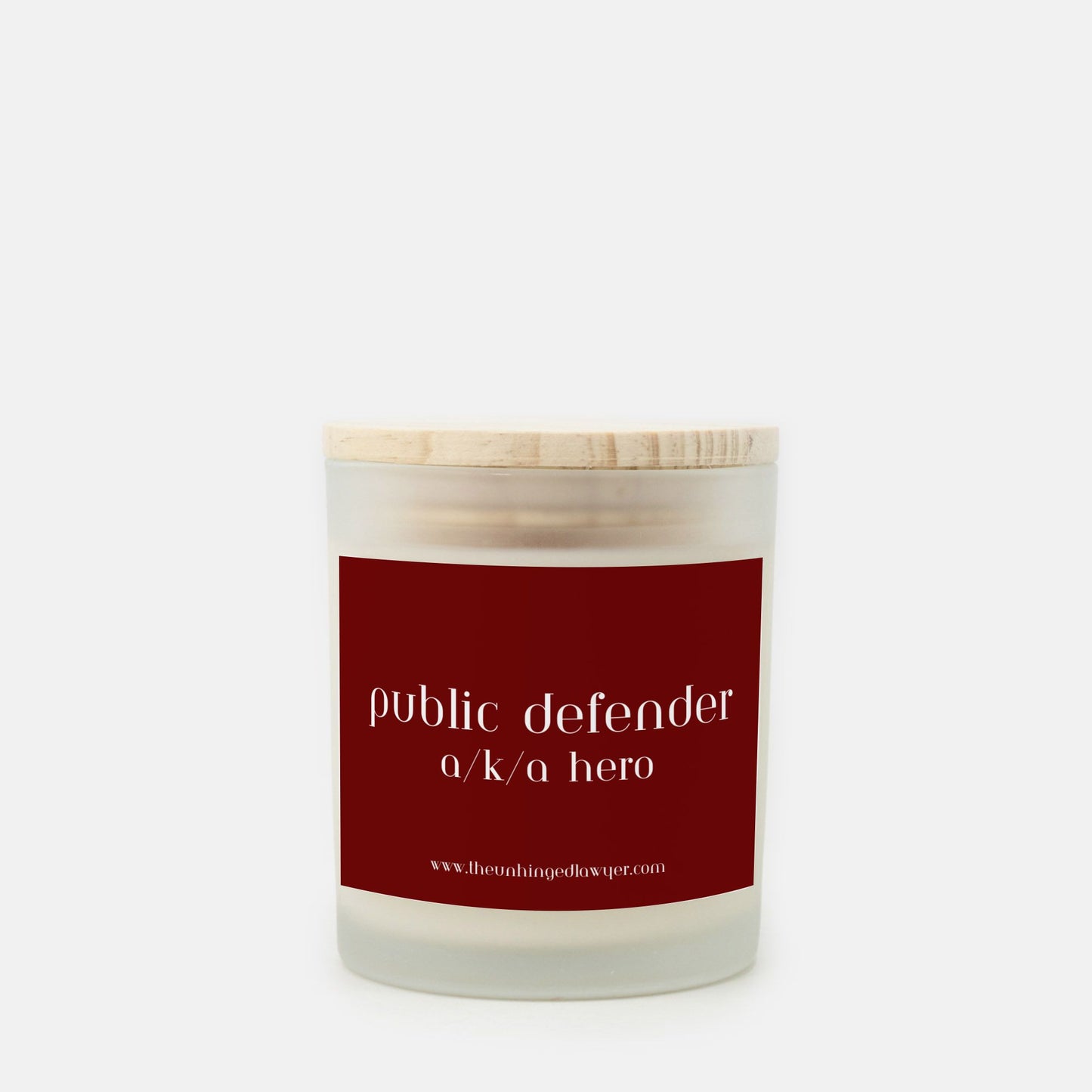 Public defender hero candle