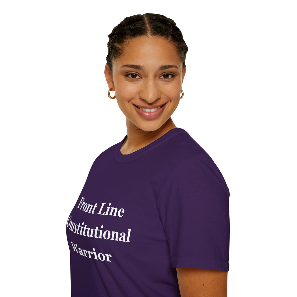 Front Line Constitutional Warrior - Unisex T-Shirt
