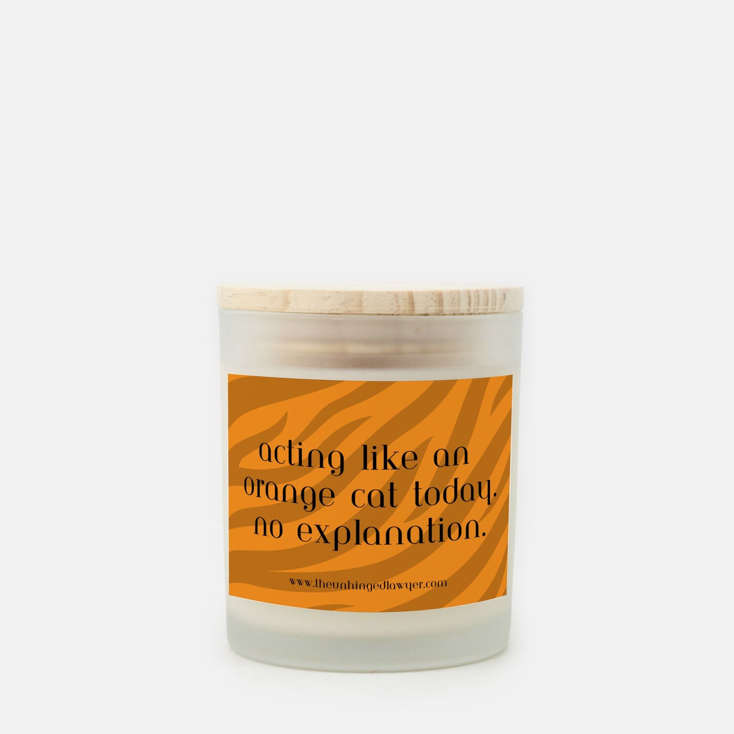 Tiger candle