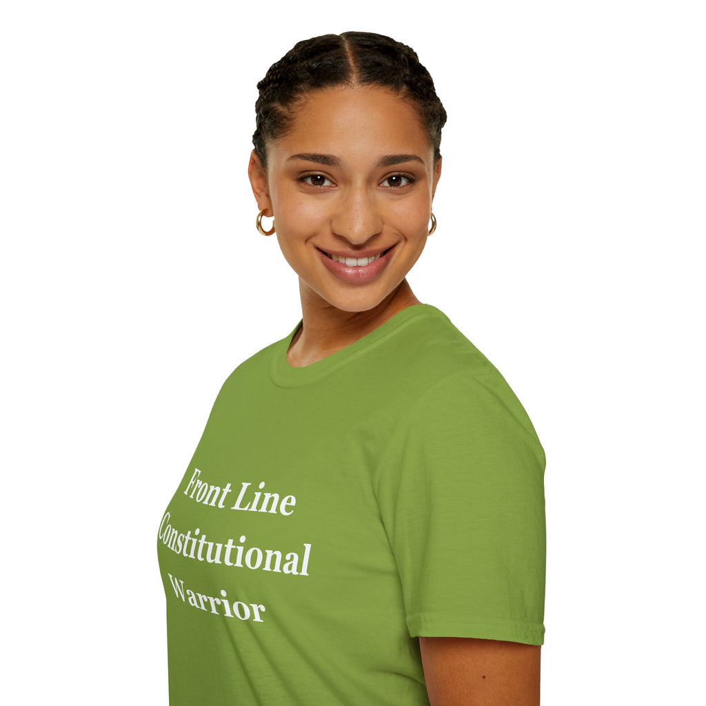 Front Line Constitutional Warrior - Unisex T-Shirt