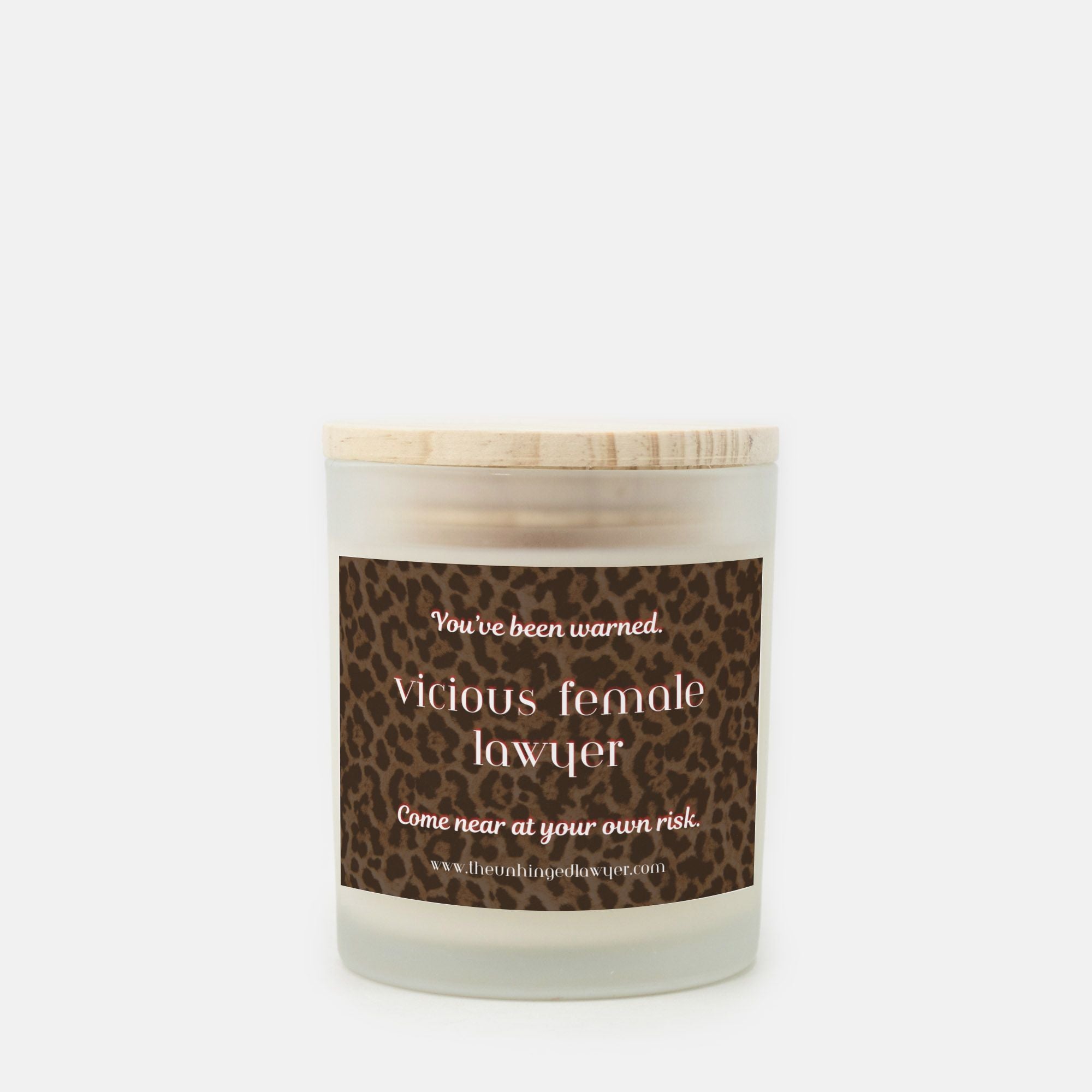 vicious female lawyer candle
