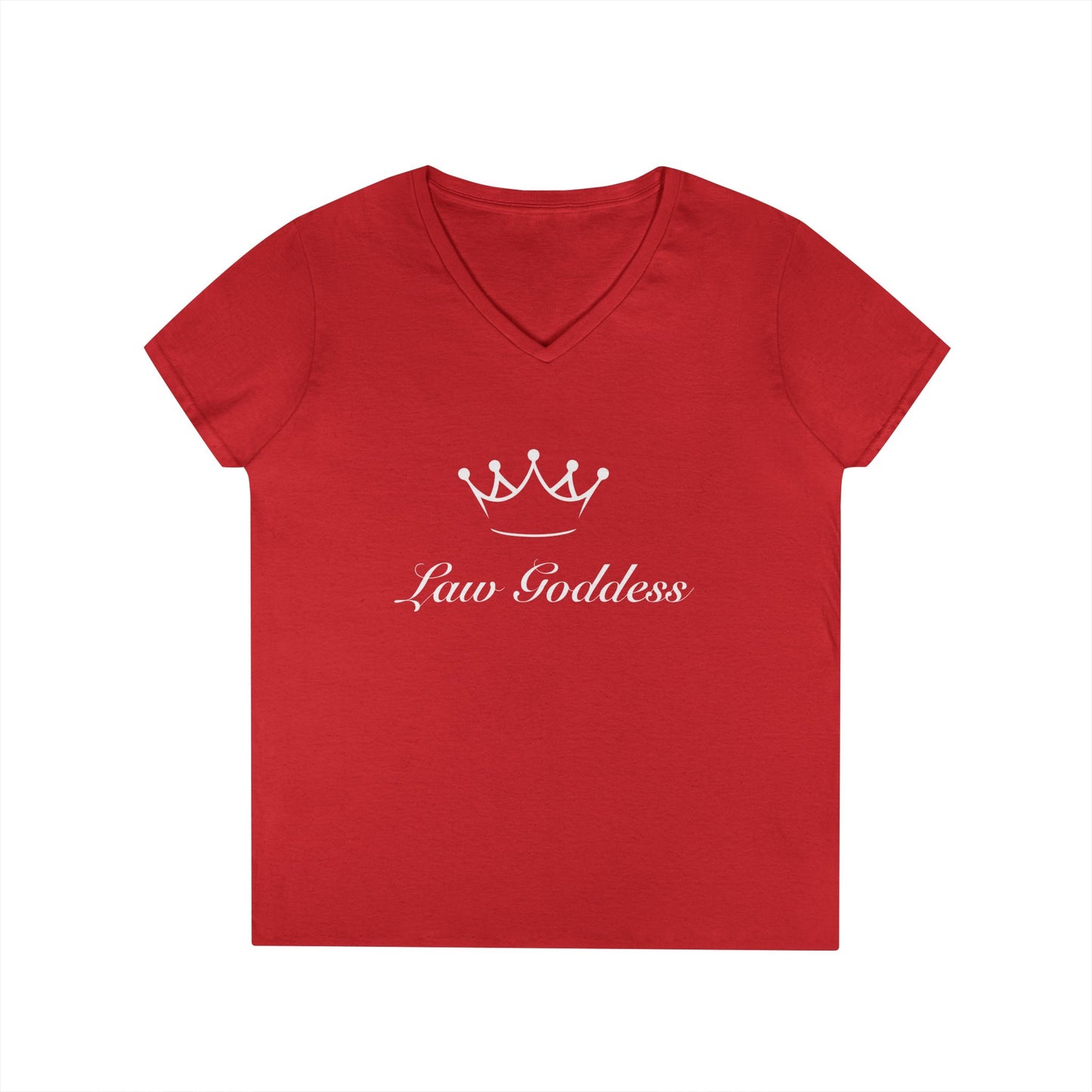 Law Goddess - Ladies' V-Neck T-Shirt