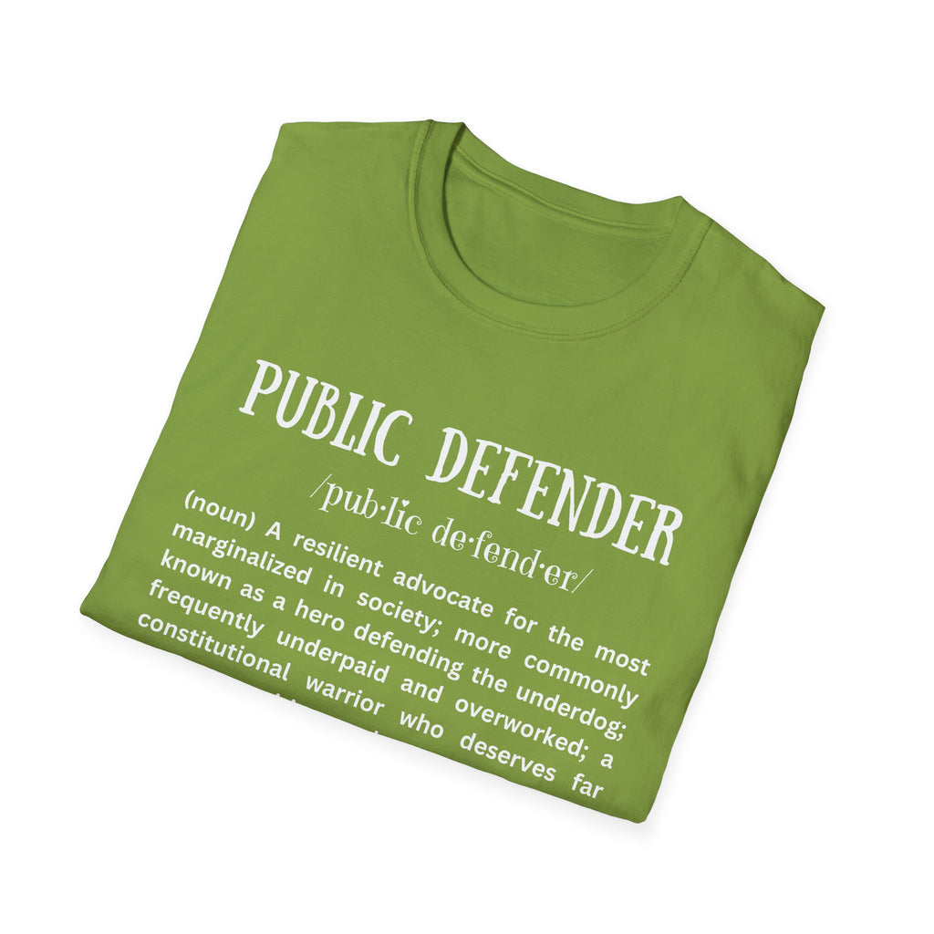 Definition of Public Defender - Unisex T-Shirt