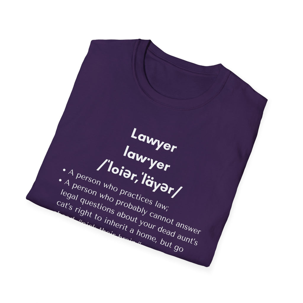 Definition of Lawyer - Unisex T-Shirt