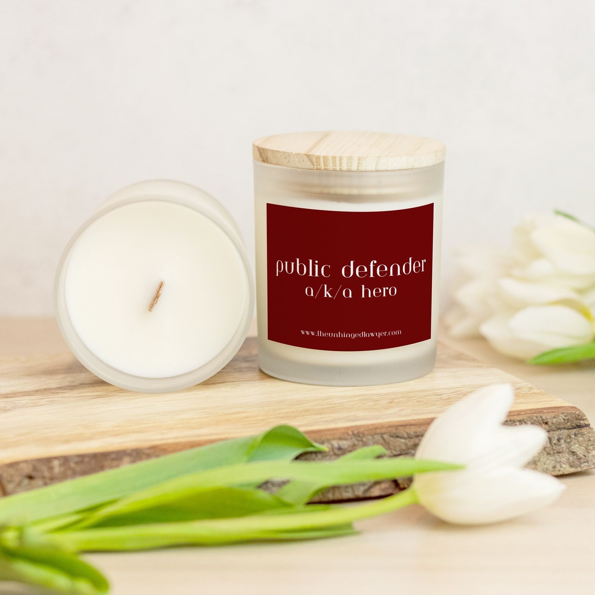 Public defender hero candle