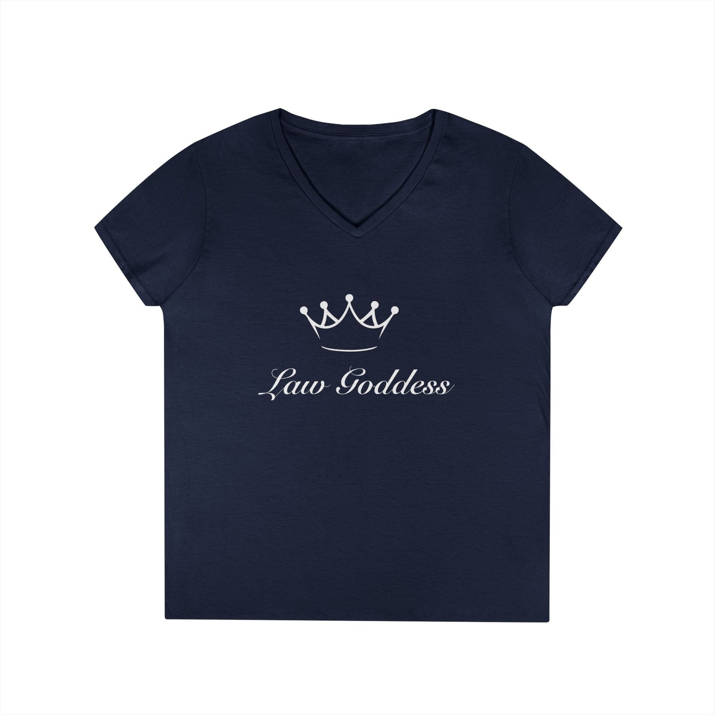 Law Goddess - Ladies' V-Neck T-Shirt