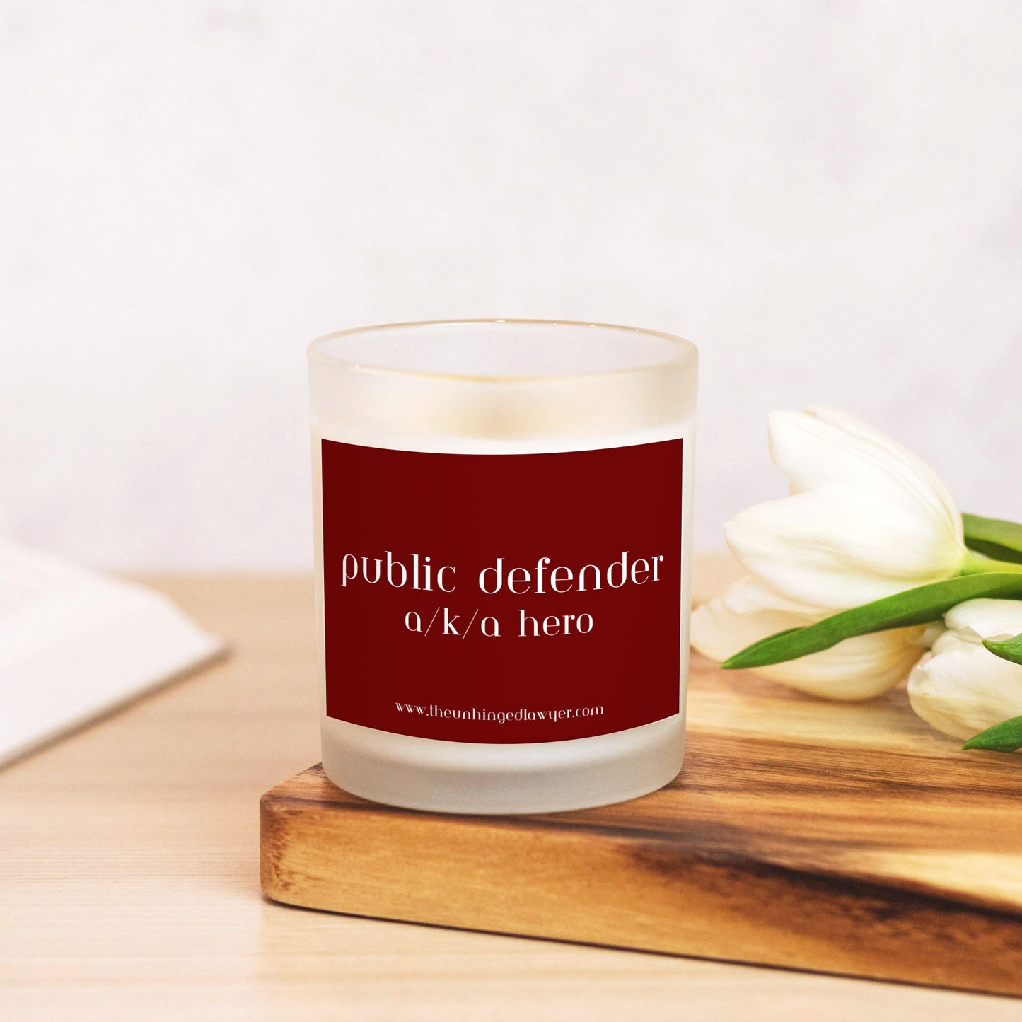 Public defender hero candle