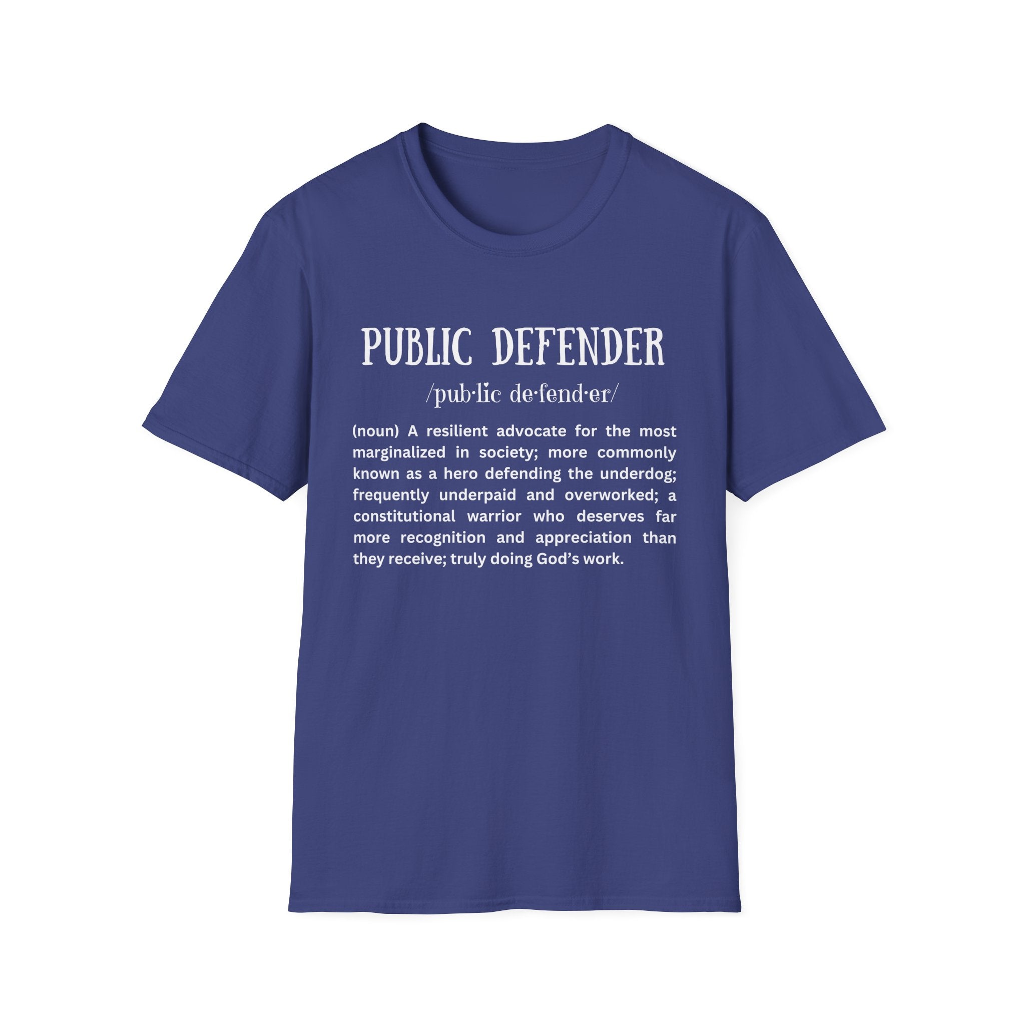 Definition of Public Defender - Unisex T-Shirt