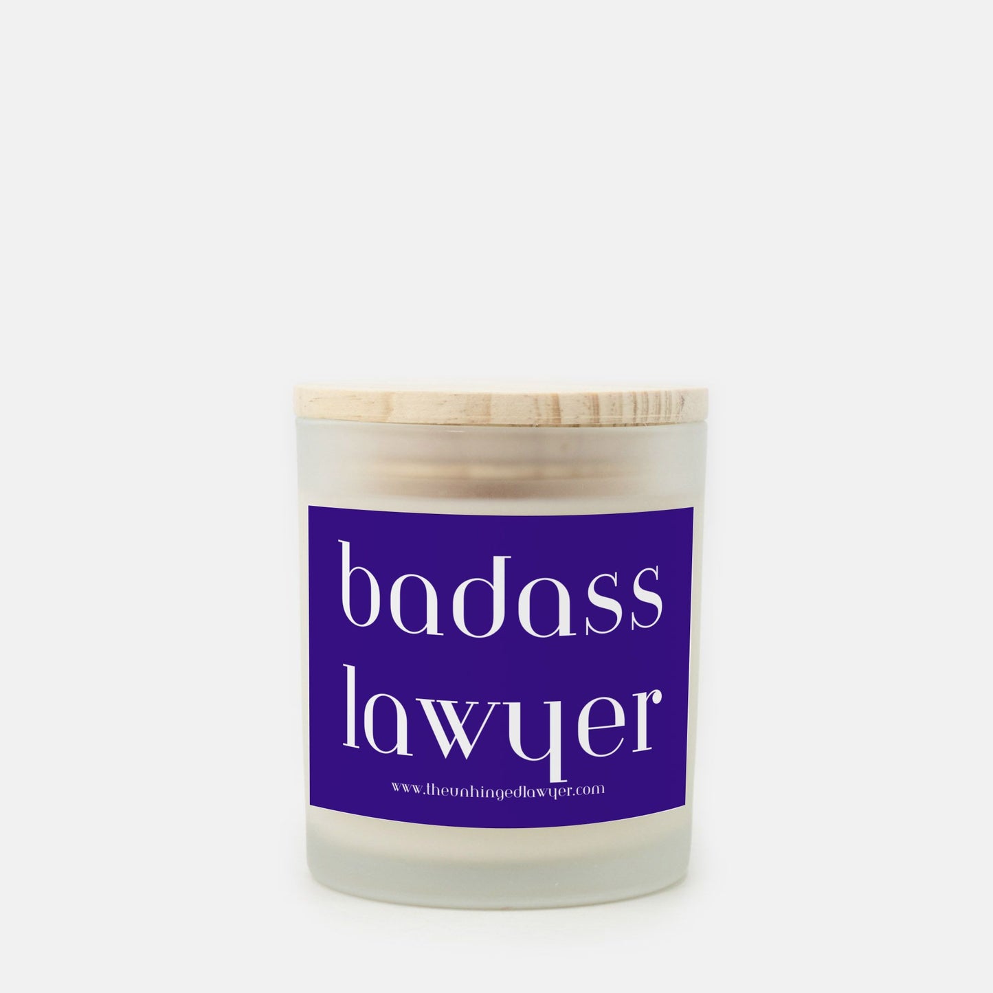 Badass lawyer candle