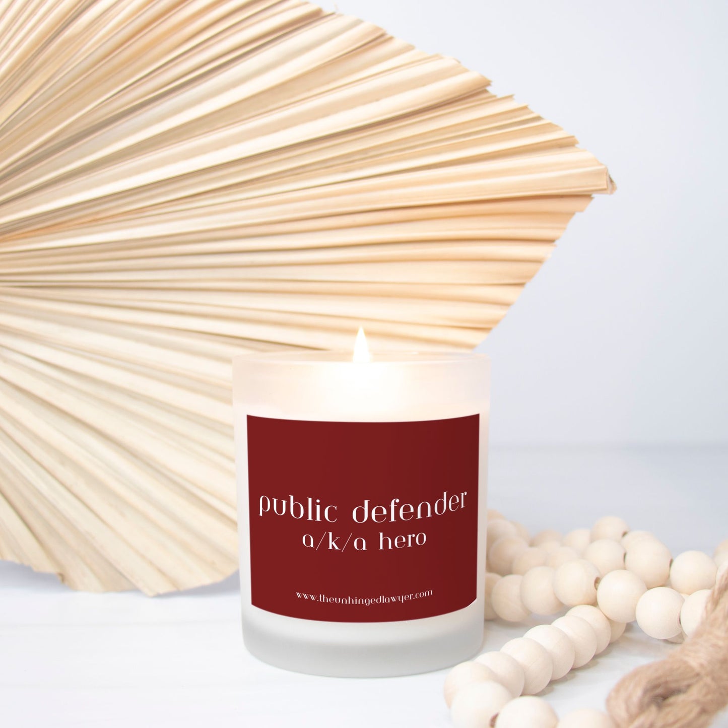 Public defender hero candle