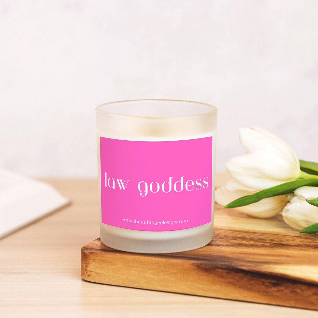 Law goddess candle