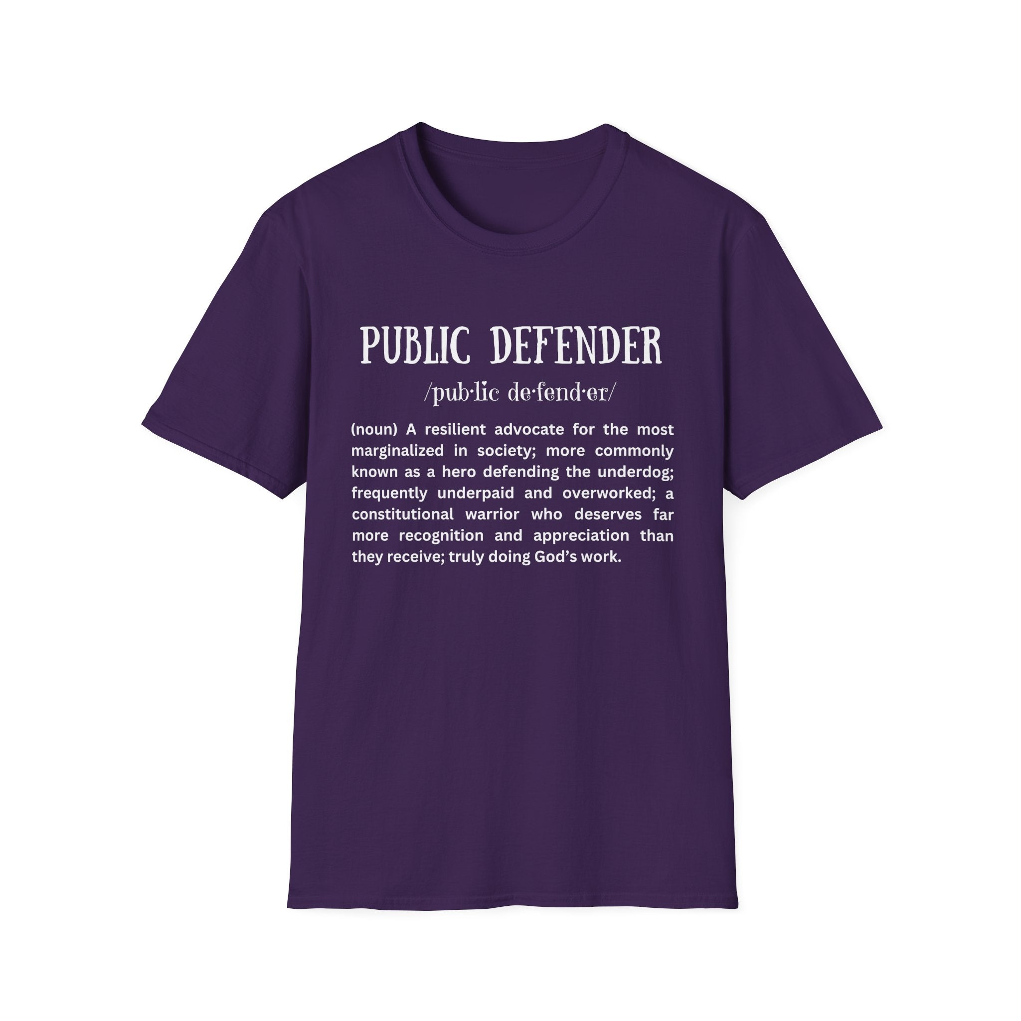 Definition of Public Defender - Unisex T-Shirt