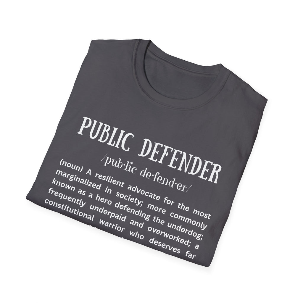 Definition of Public Defender - Unisex T-Shirt