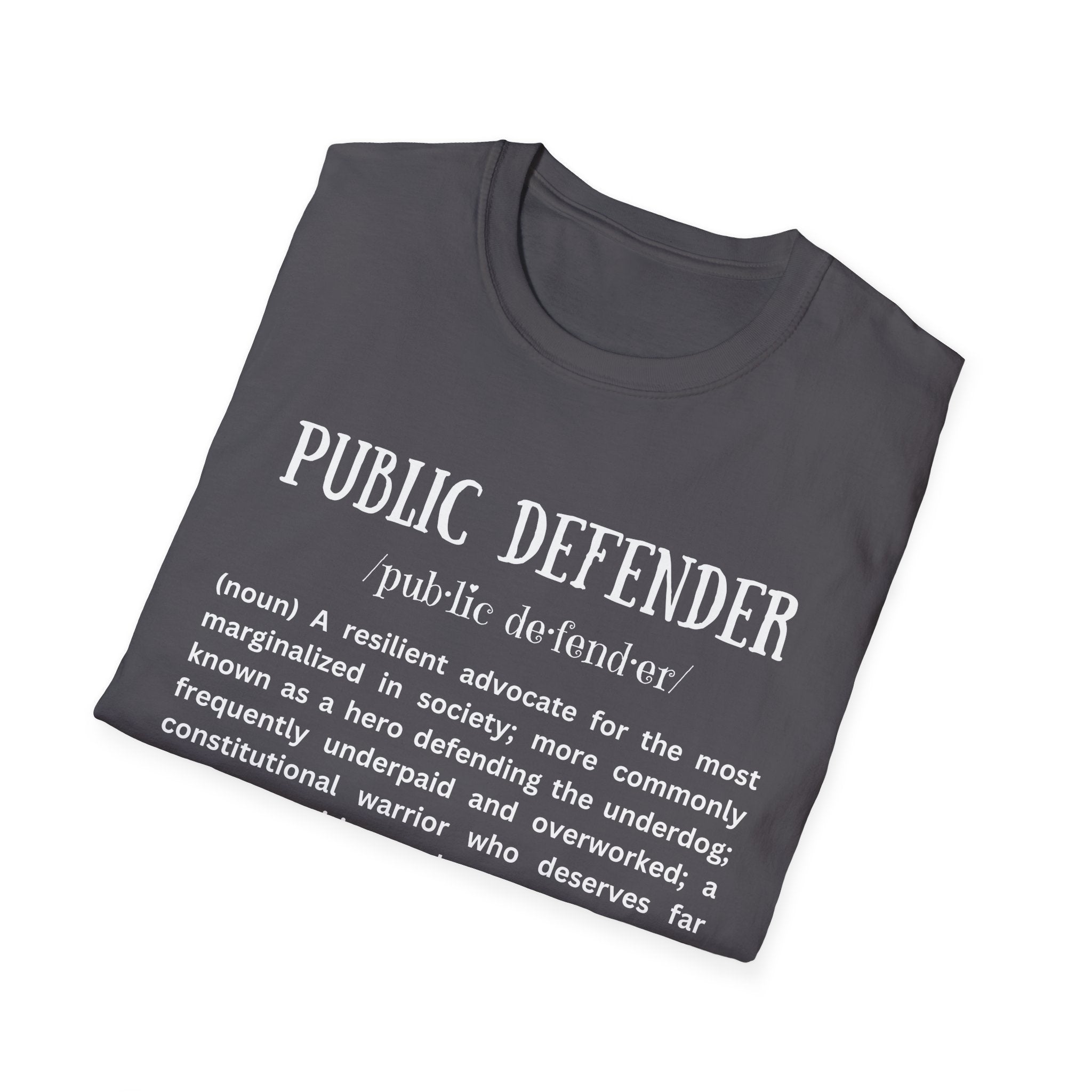 Definition of Public Defender - Unisex T-Shirt